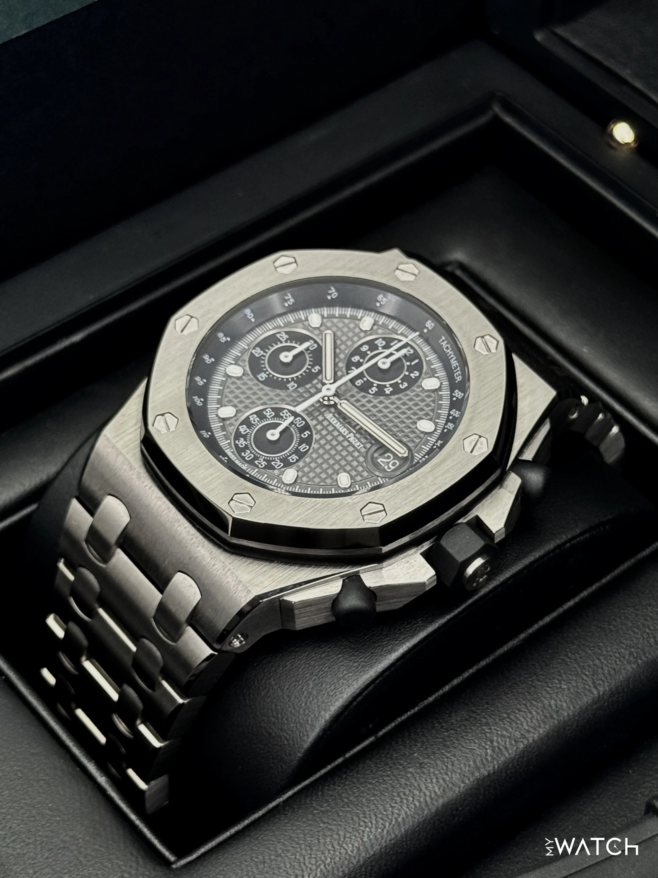 2024 Audemars Piguet Royal Oak Offshore Chrono 42mm 26238TI Grey Dial - Image 5