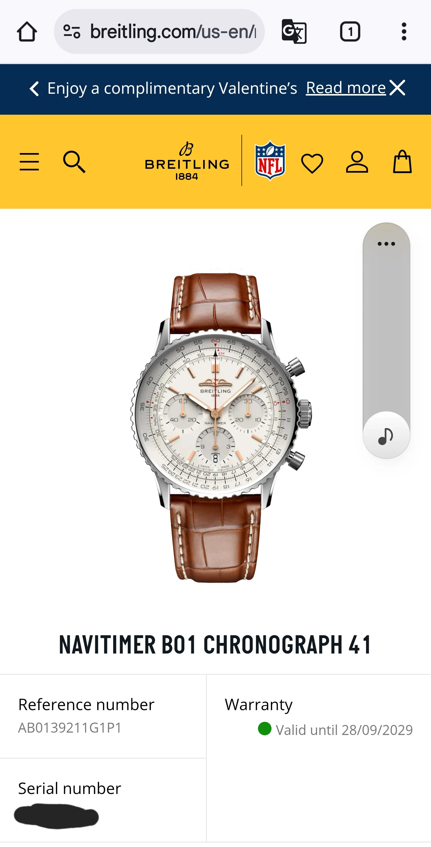 2024 Breitling Navitimer Chronograph B01 41mm AB0139 Stainless Steel Silver Dial - Image 10
