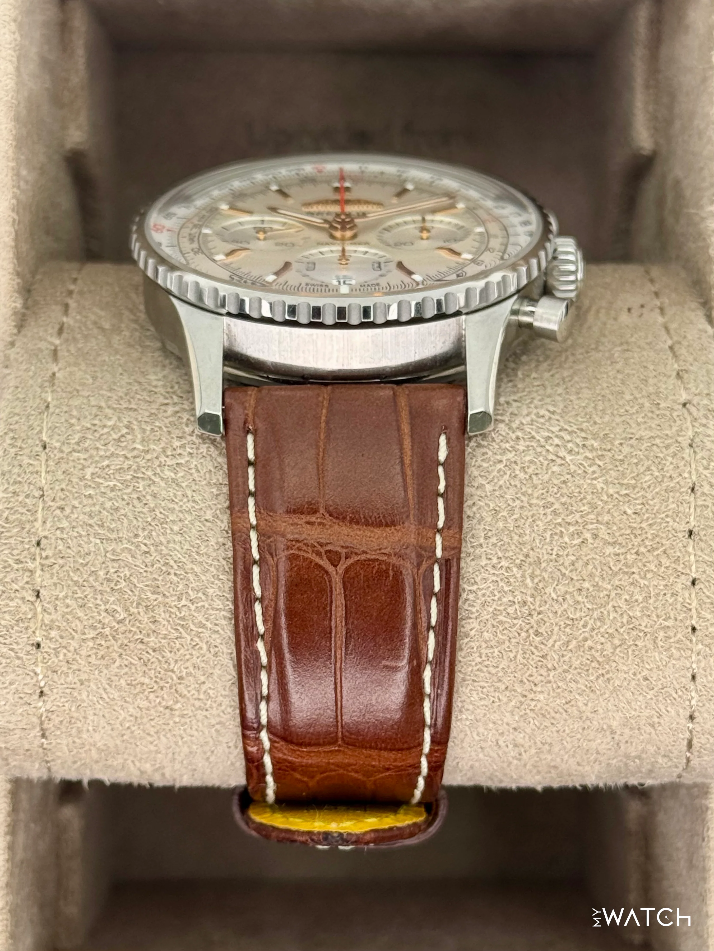 2024 Breitling Navitimer Chronograph B01 41mm AB0139 Stainless Steel Silver Dial - Image 3