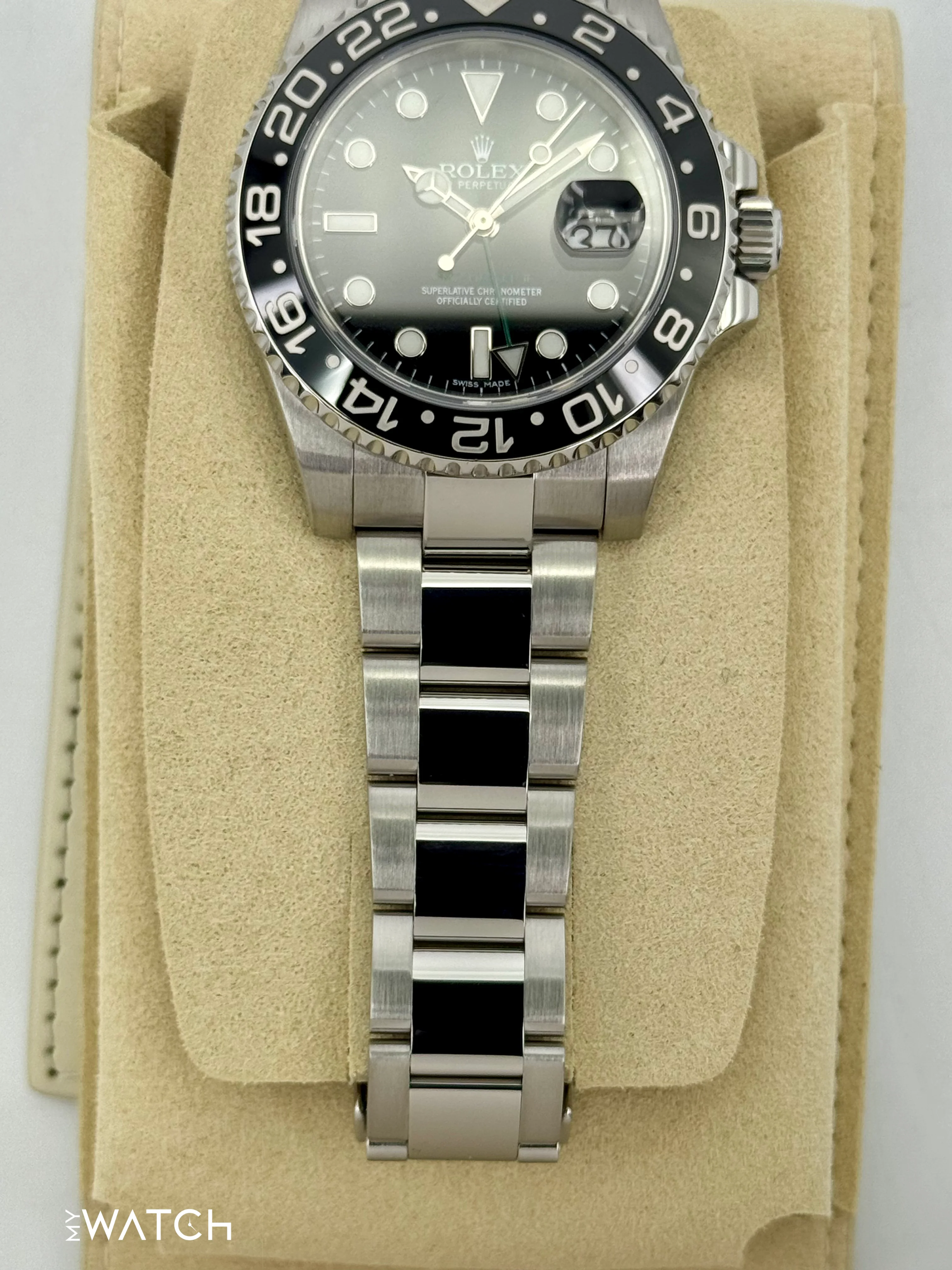 2024 CPO Rolex GMT-Master II 40mm 116710LN Black Dial - Image 3