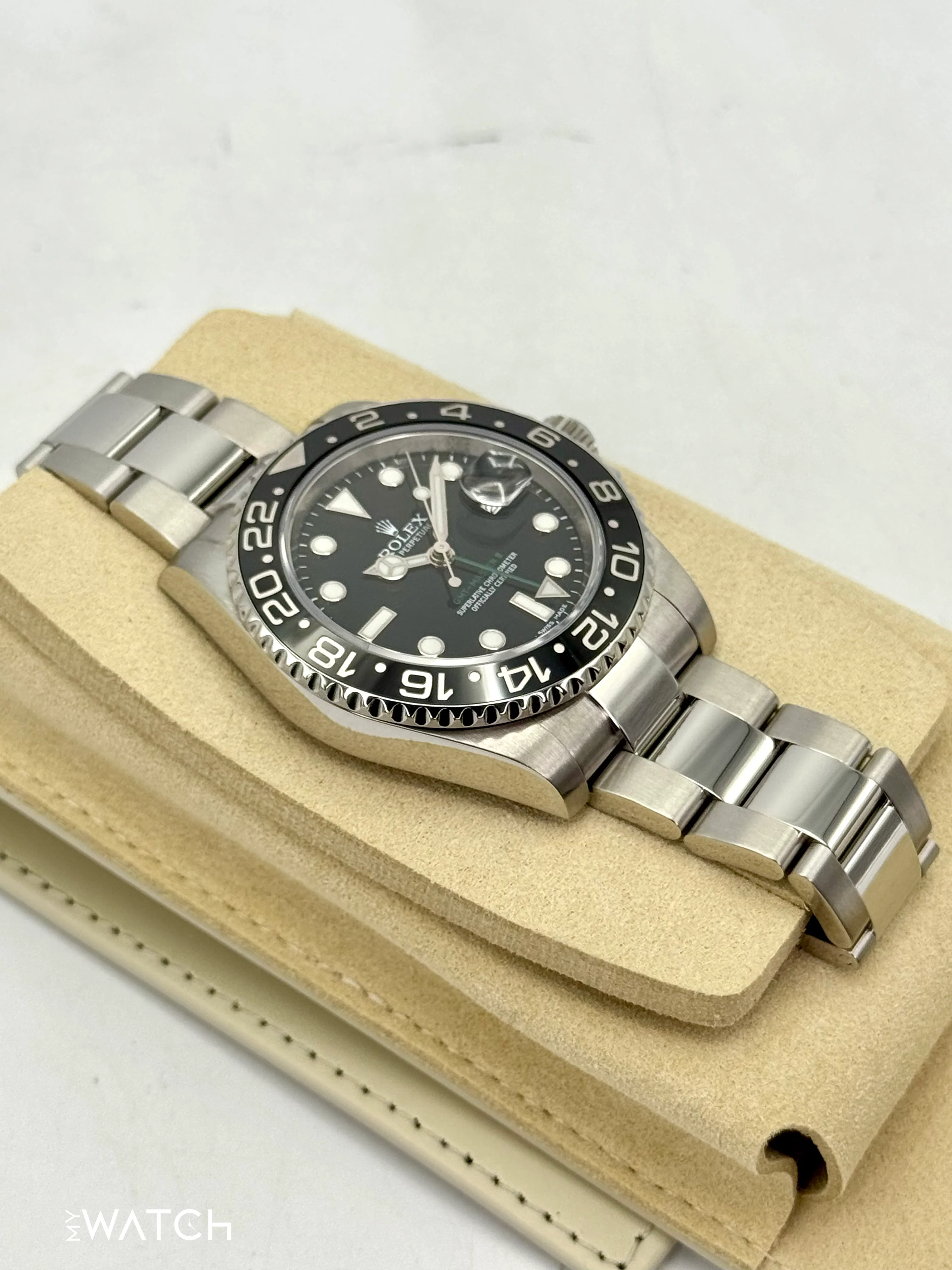2024 CPO Rolex GMT-Master II 40mm 116710LN Black Dial - Image 5