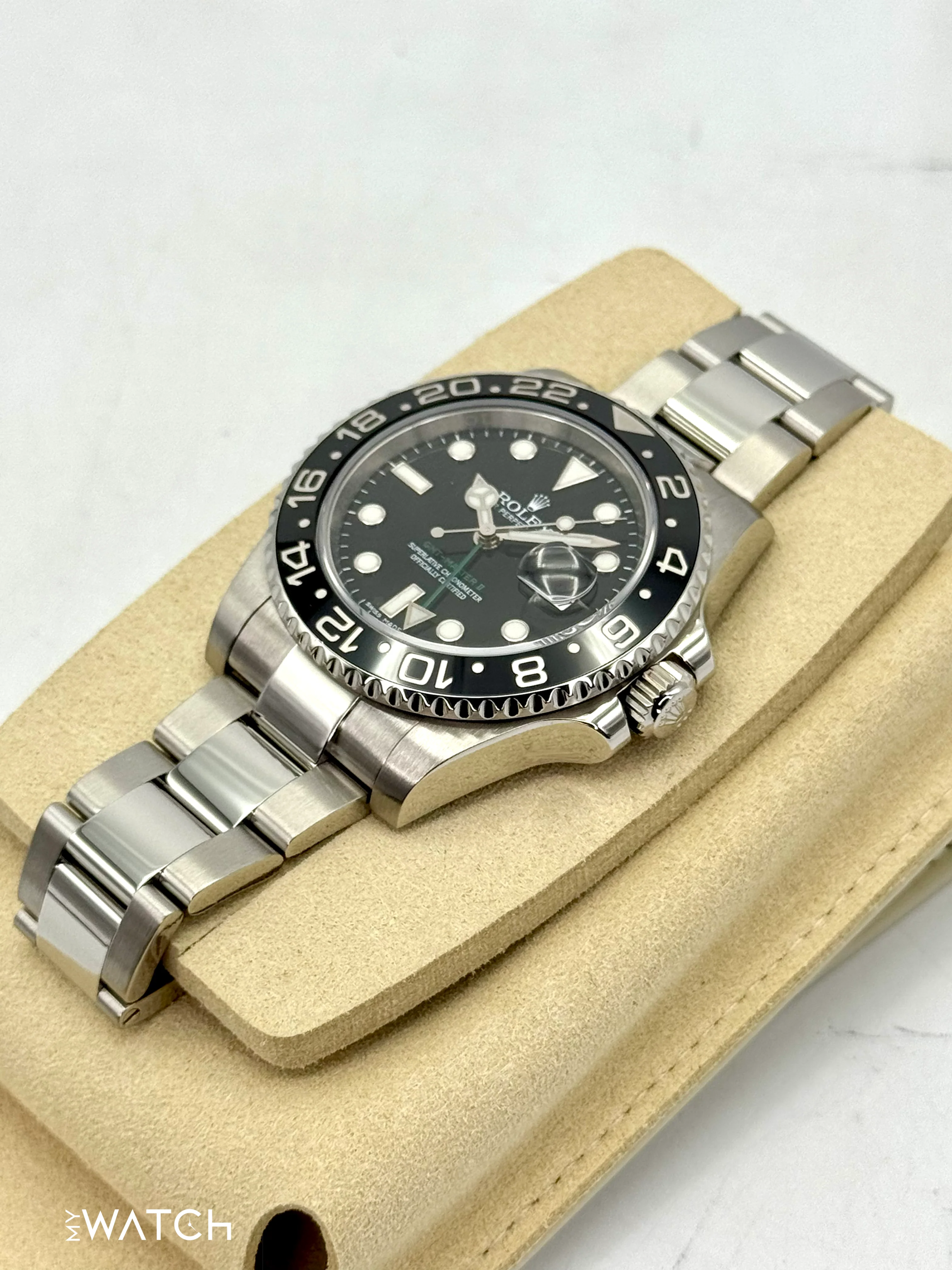 2024 CPO Rolex GMT-Master II 40mm 116710LN Black Dial - Image 6