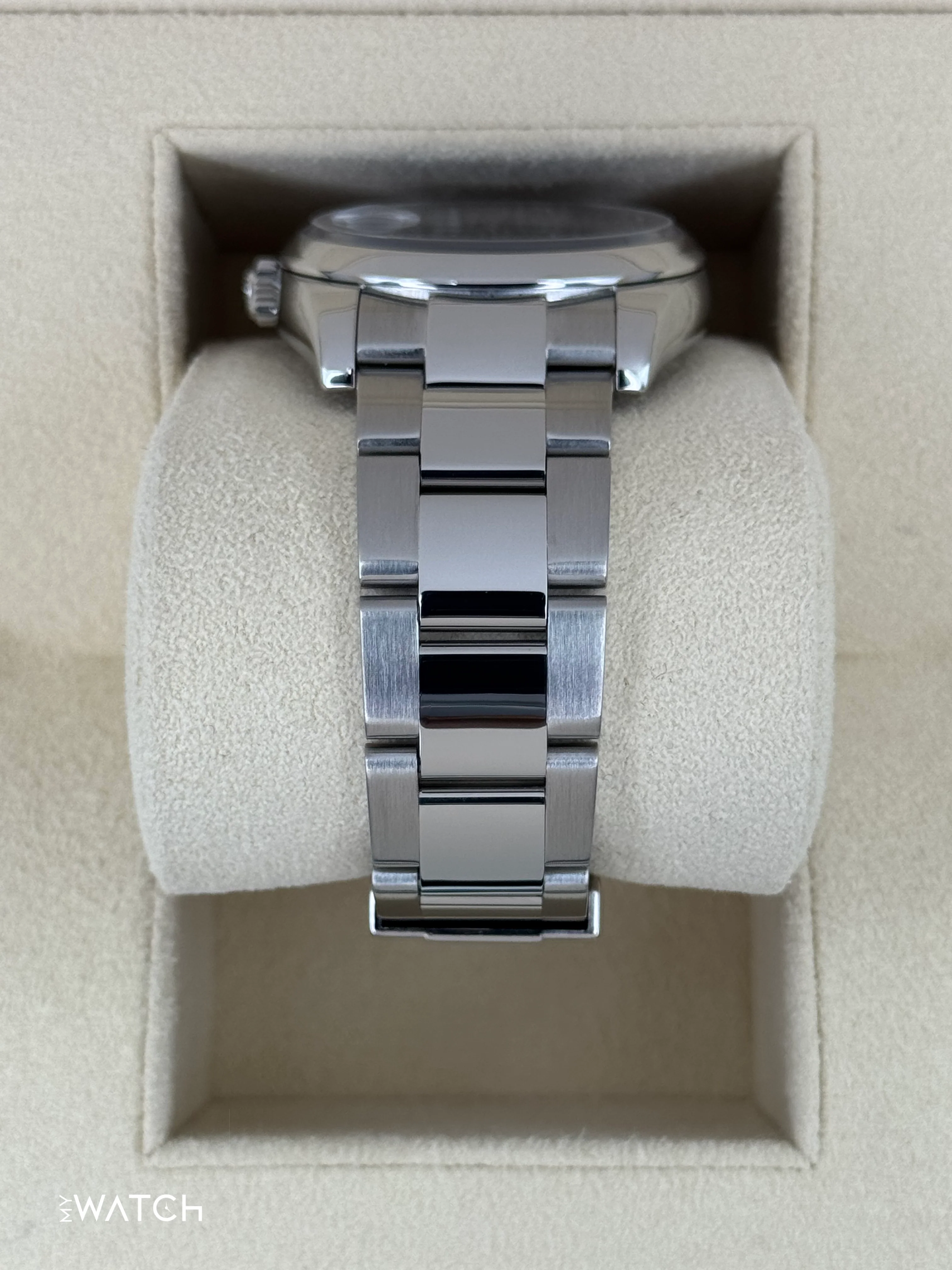 2024 CPO Rolex Oyster Perpetual Date 34mm 115200 Black Dial - Image 4