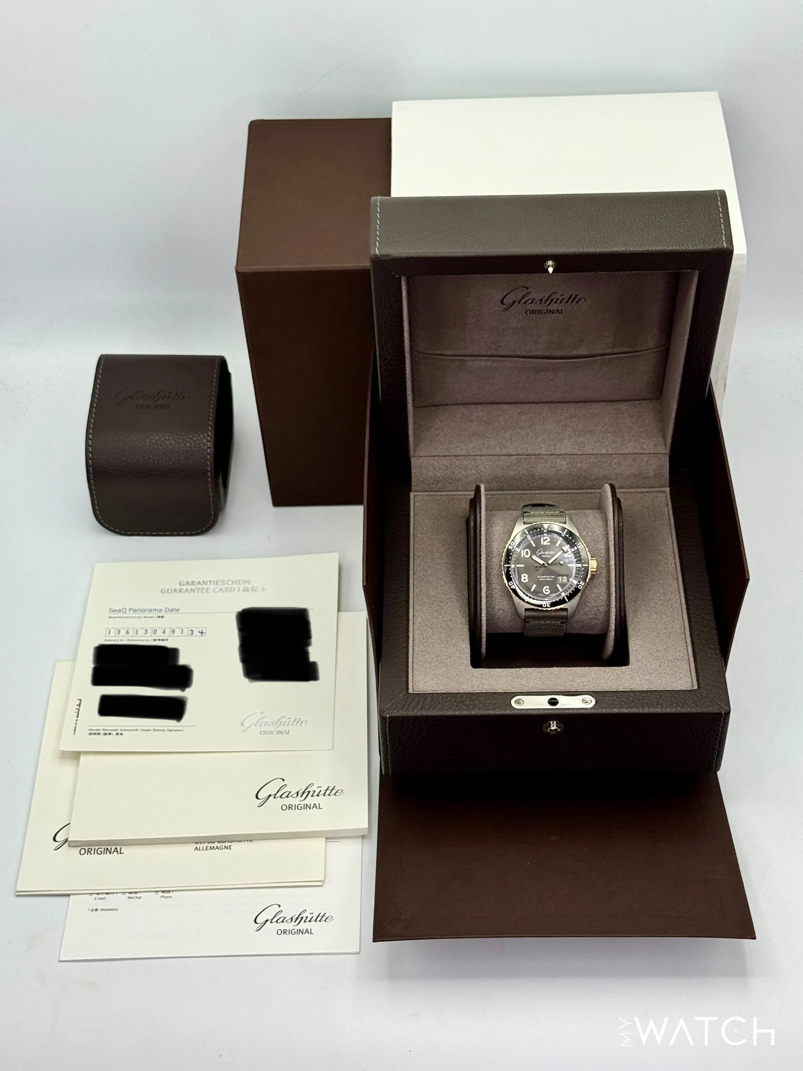 2024 Glashütte Seaq Panorama Date 43.2mm 1-36-13-04-91-34 Red Gold - Image 14