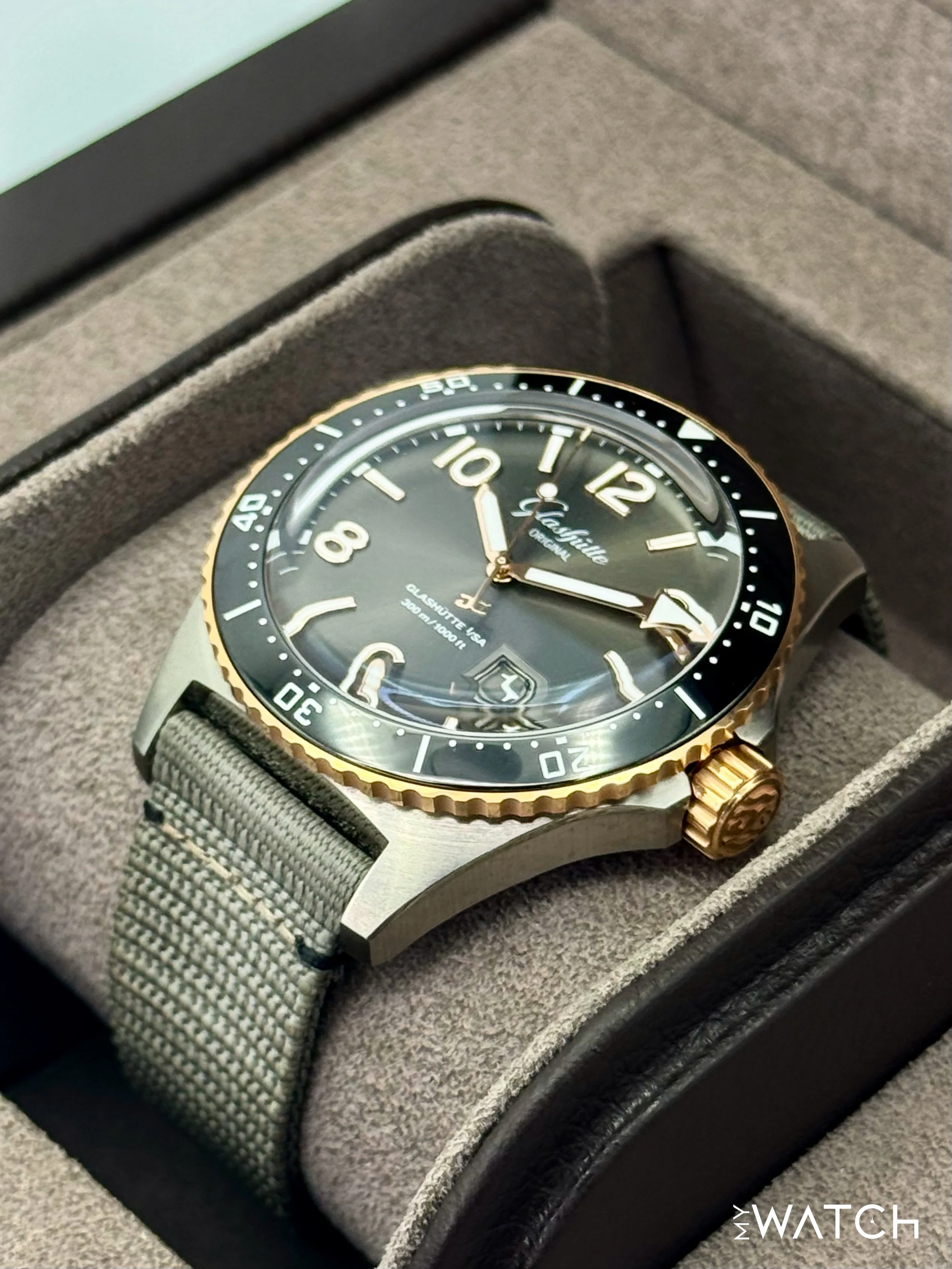 2024 Glashütte Seaq Panorama Date 43.2mm 1-36-13-04-91-34 Red Gold - Image 5