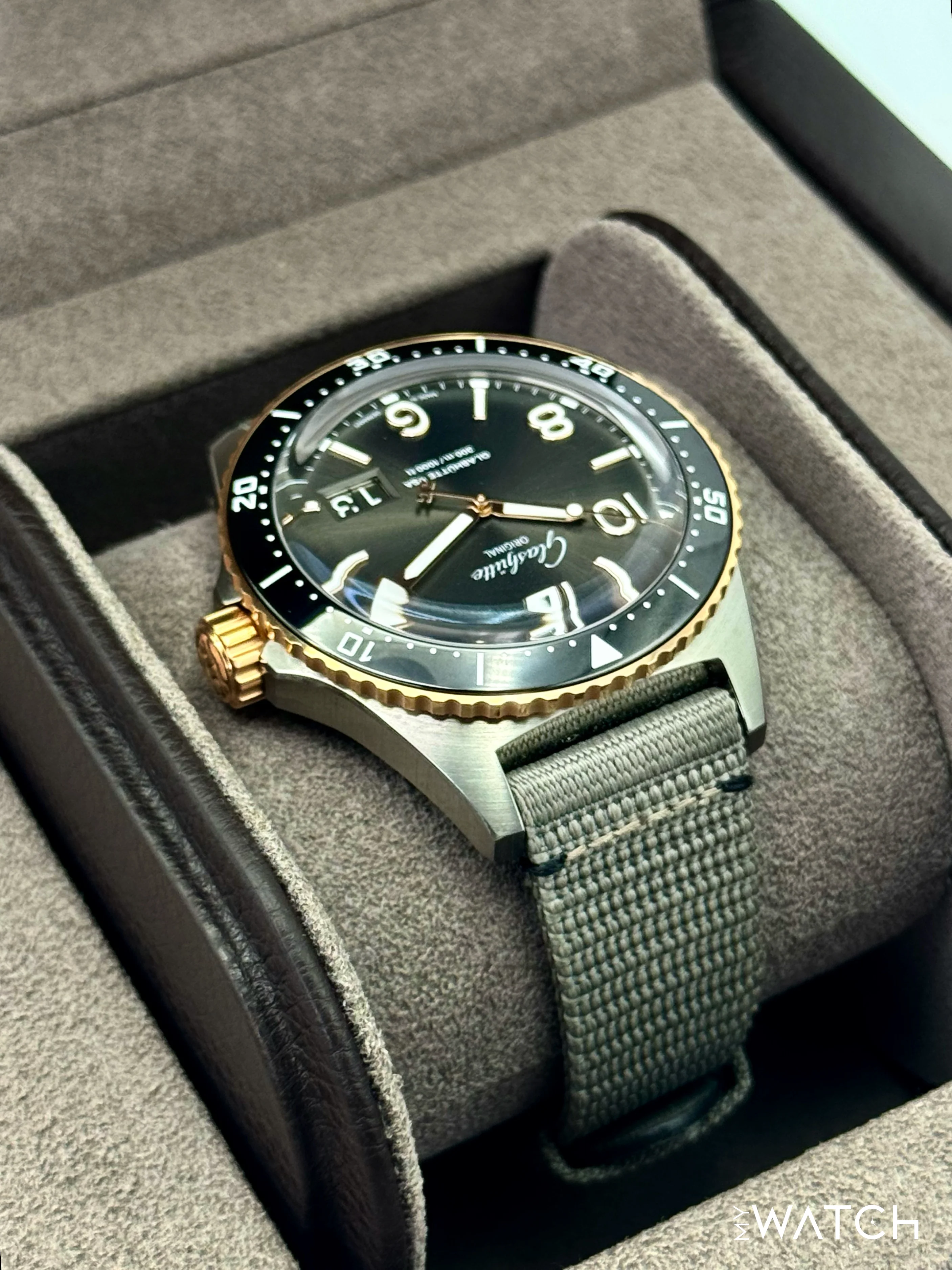 2024 Glashütte Seaq Panorama Date 43.2mm 1-36-13-04-91-34 Red Gold - Image 8