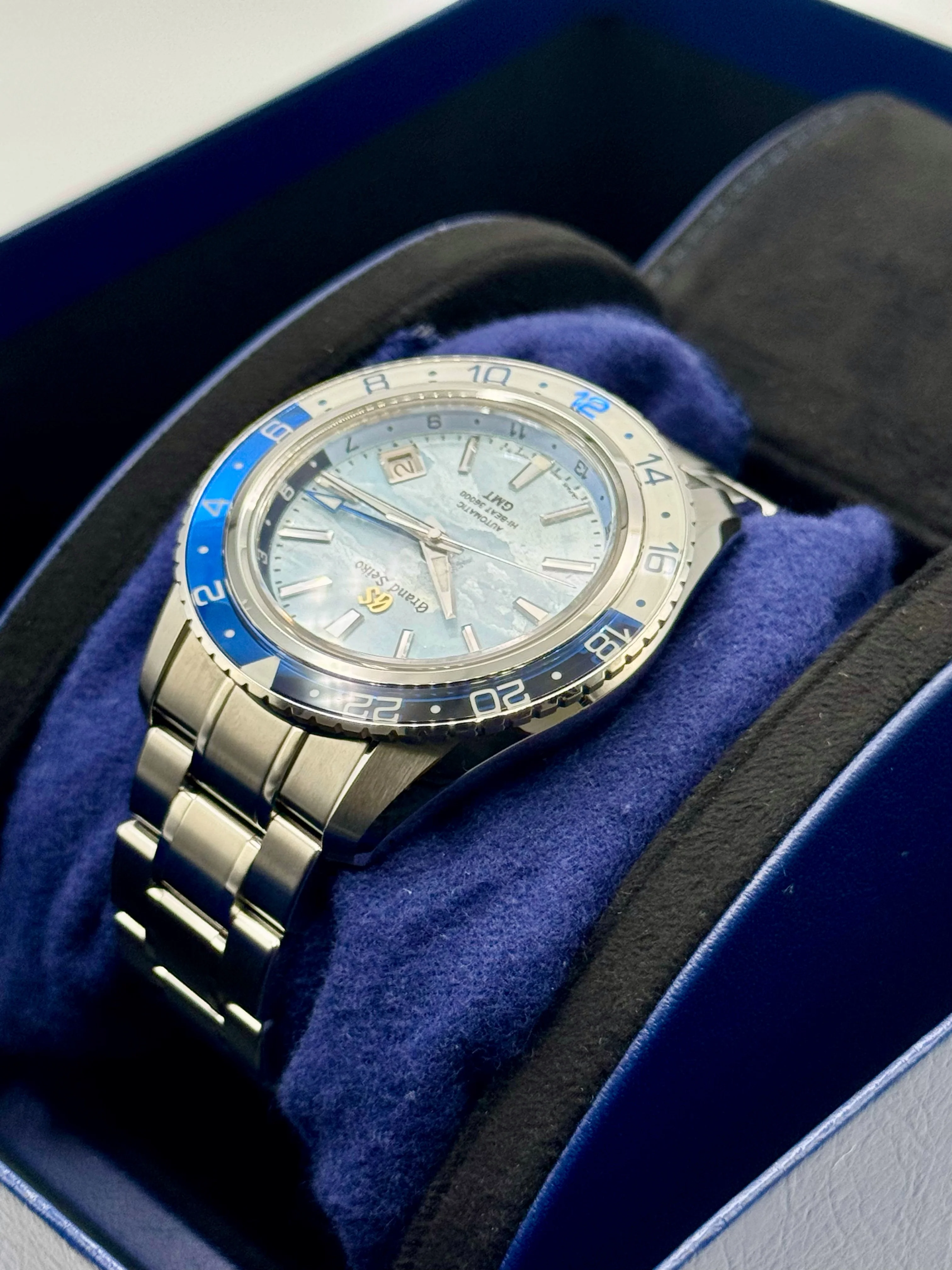 2024 Grand Seiko Sport Limited 44.2mm SBGJ275G Stainless Steel Blue Dial - Image 7