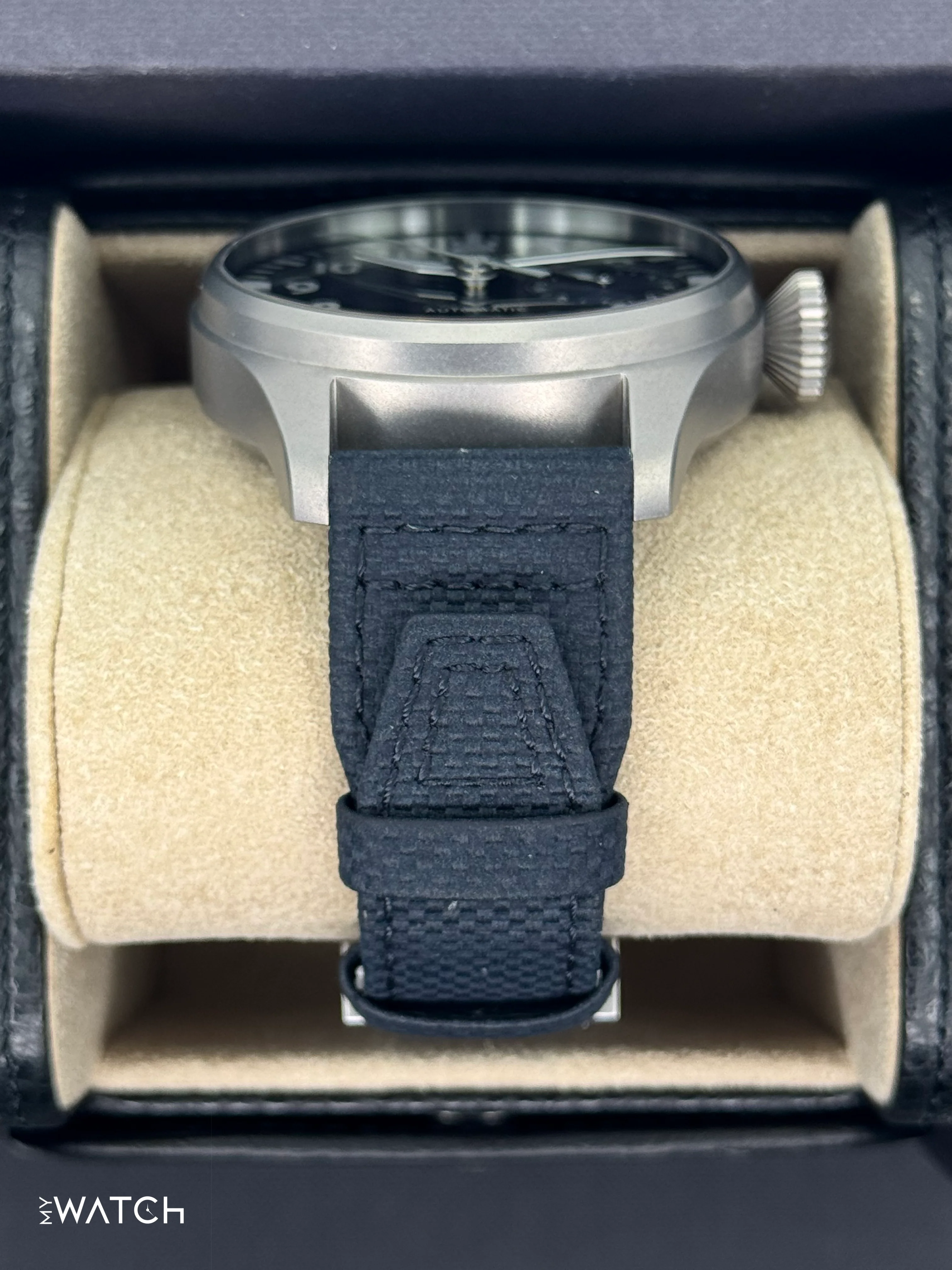 2024 IWC Big Pilot's Watch Racing Works 46mm IW501019 Titanium Blue Dial - Image 3