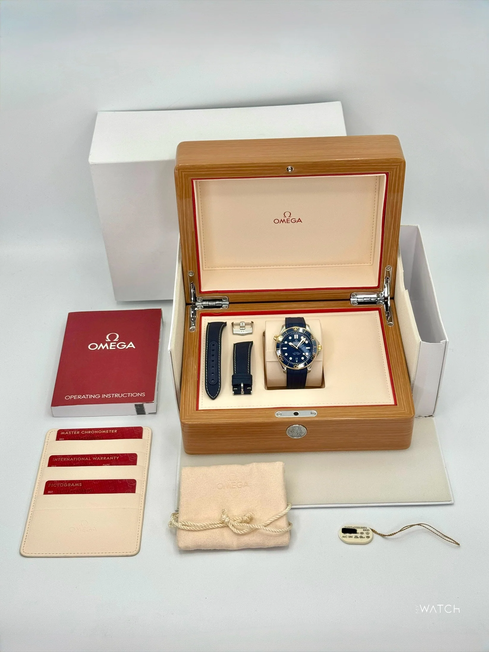 2024 Omega Seamaster Diver 300M 42mm 210.22.42.20.03.001 Blue Dial - Image 11