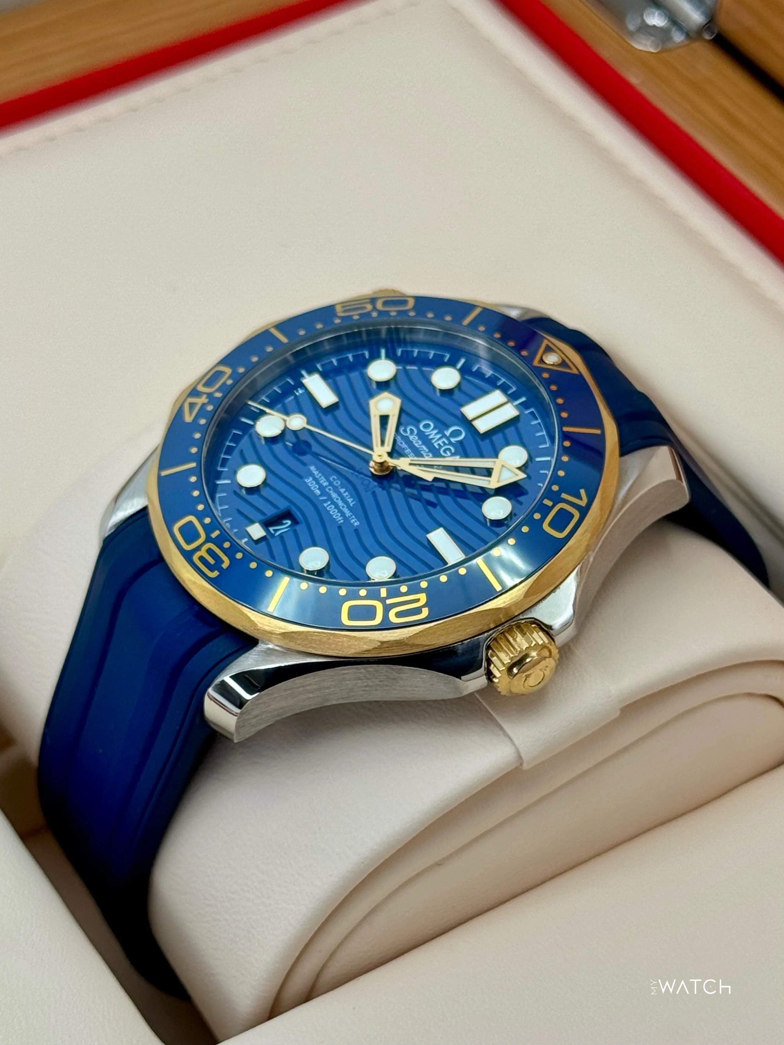 2024 Omega Seamaster Diver 300M 42mm 210.22.42.20.03.001 Blue Dial - Image 5