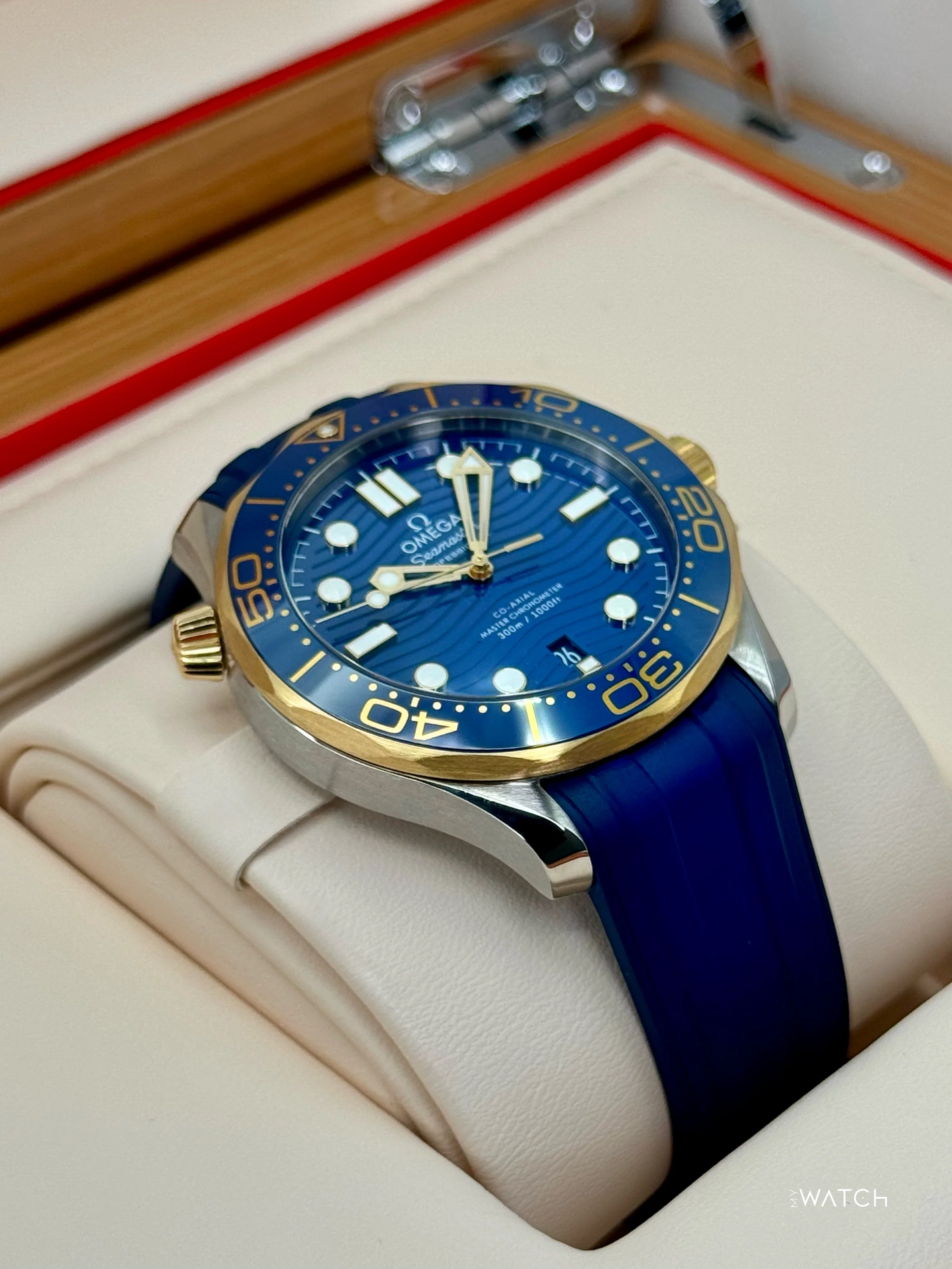 2024 Omega Seamaster Diver 300M 42mm 210.22.42.20.03.001 Blue Dial - Image 6