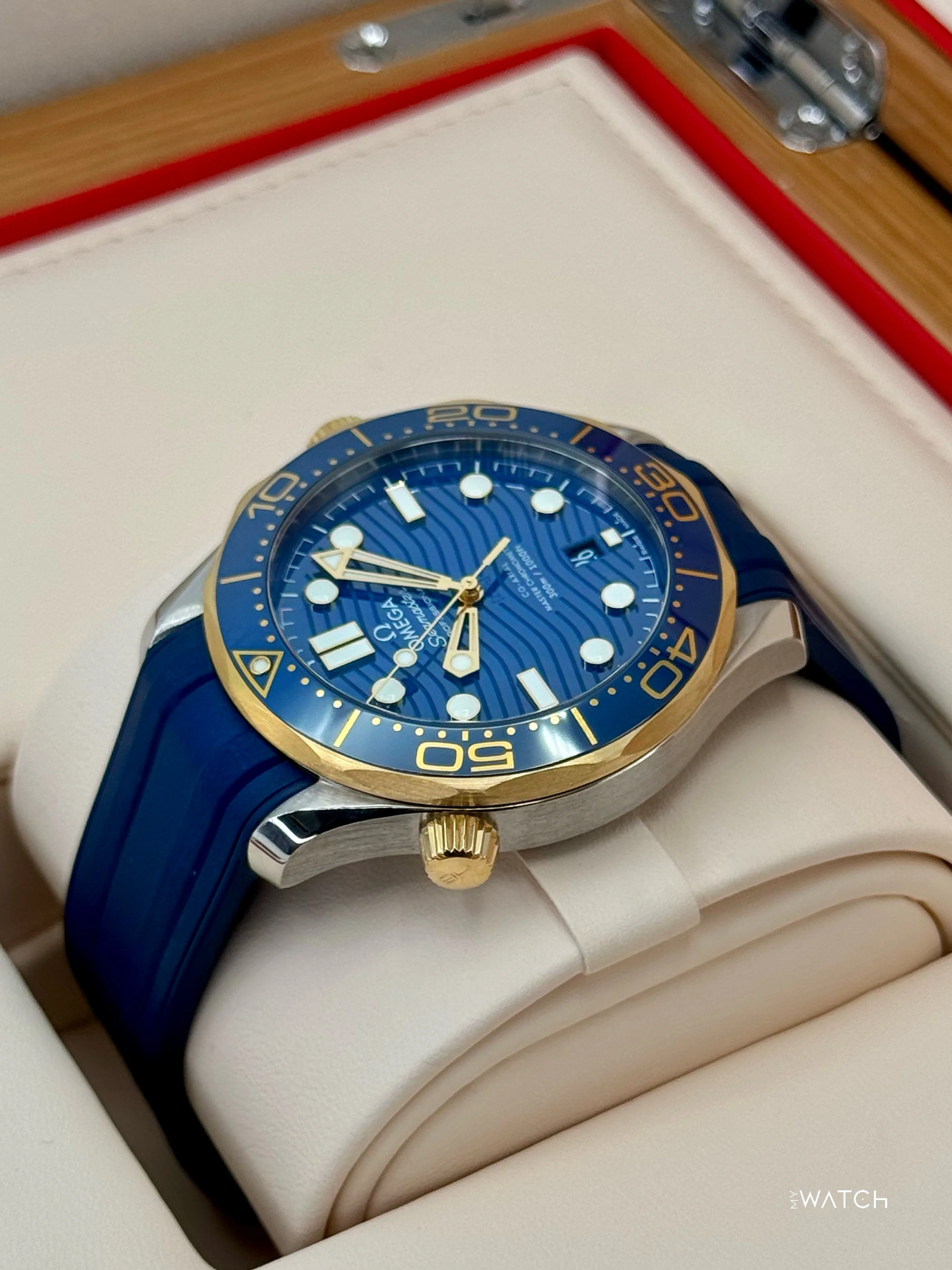 2024 Omega Seamaster Diver 300M 42mm 210.22.42.20.03.001 Blue Dial - Image 7
