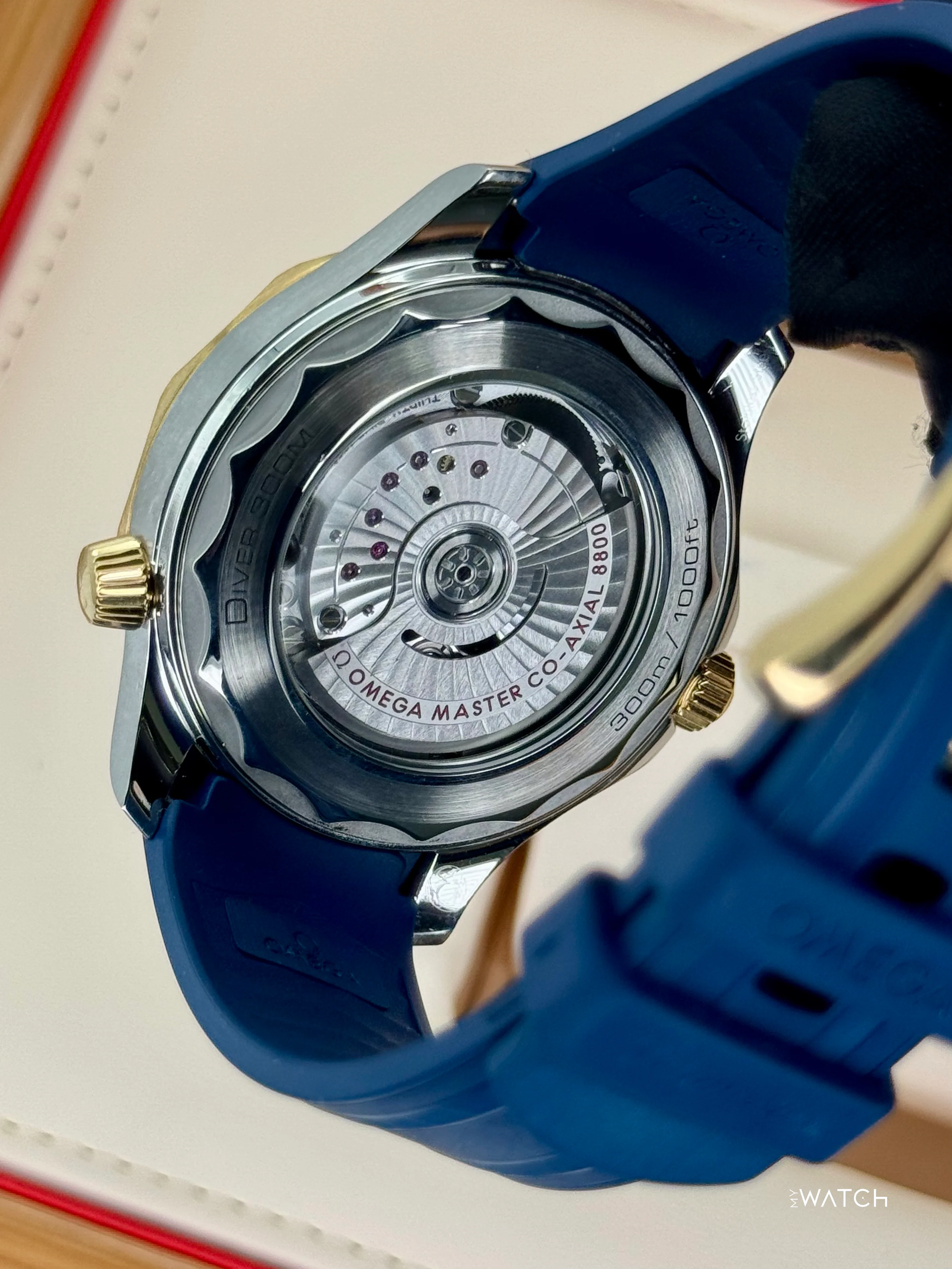 2024 Omega Seamaster Diver 300M 42mm 210.22.42.20.03.001 Blue Dial - Image 9