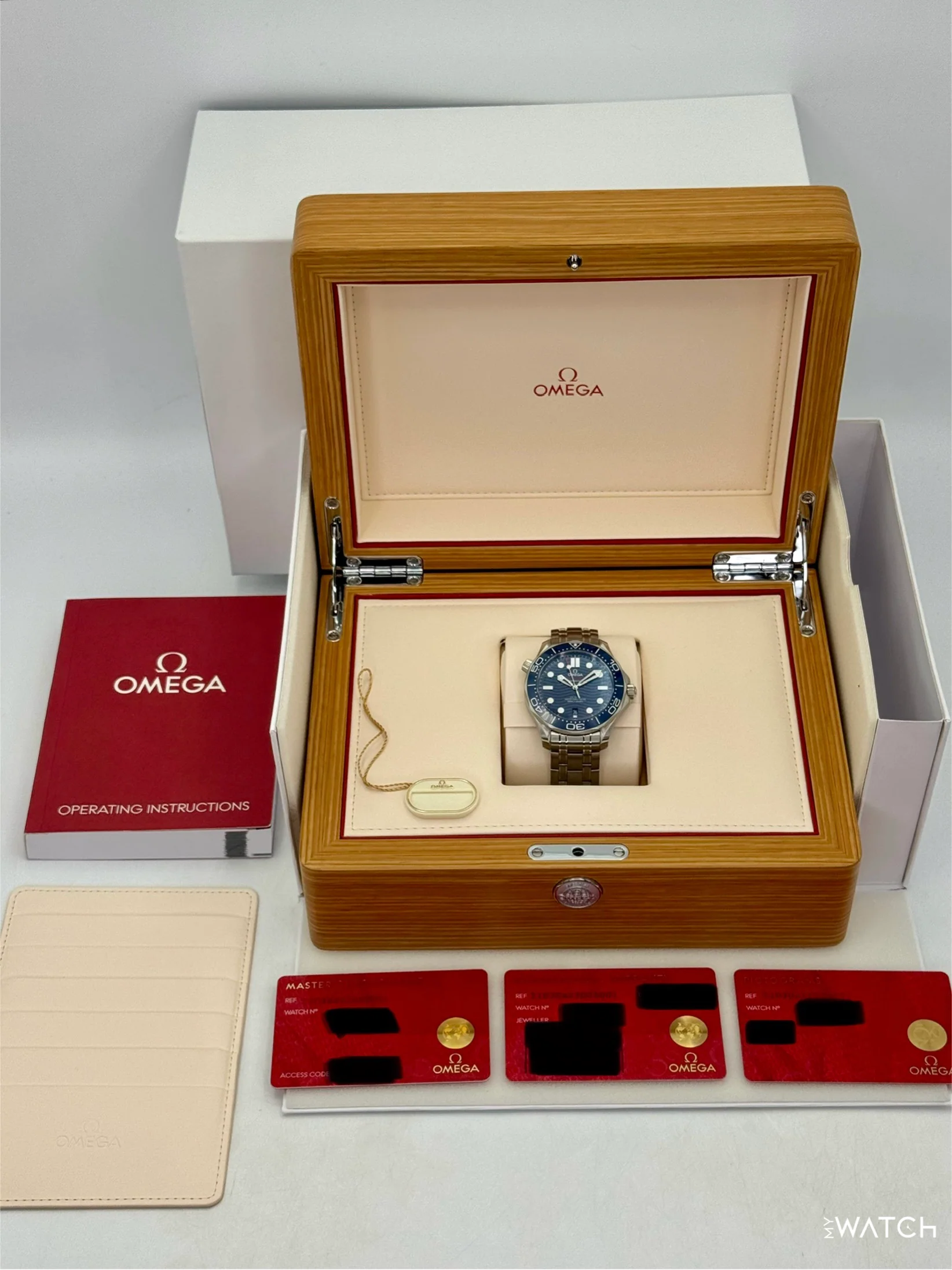 2024 Omega Seamaster Diver 300M 42mm 210.30.42.20.03.001 Blue Dial - Image 10