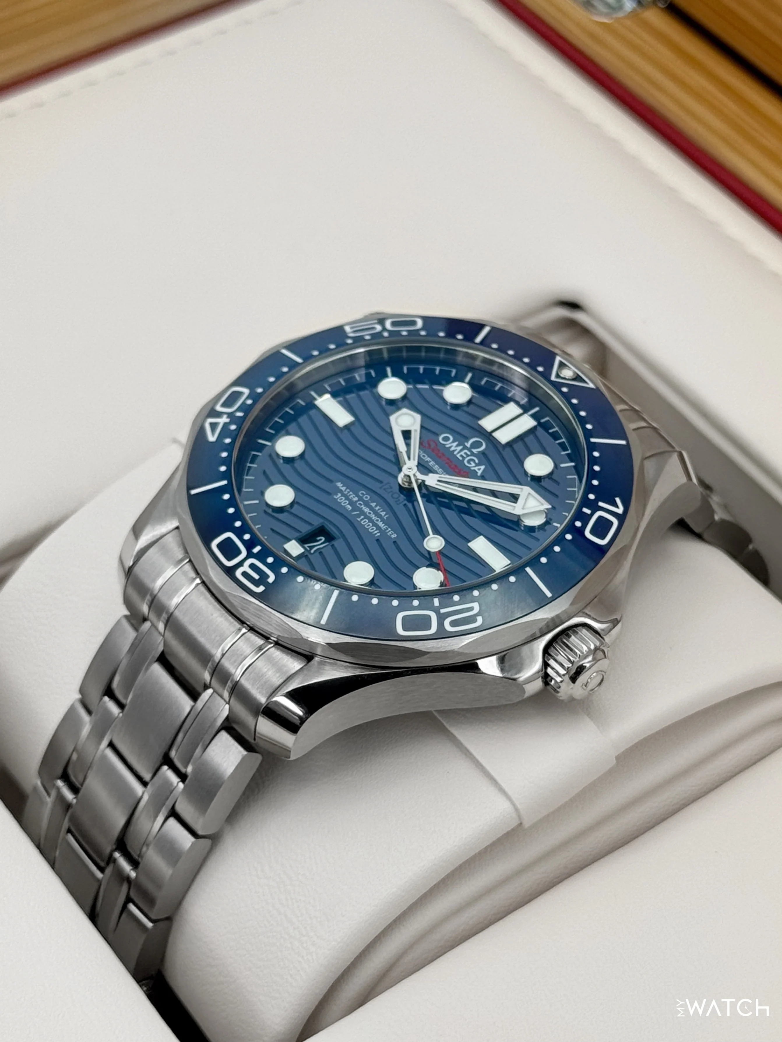 2024 Omega Seamaster Diver 300M 42mm 210.30.42.20.03.001 Blue Dial - Image 5