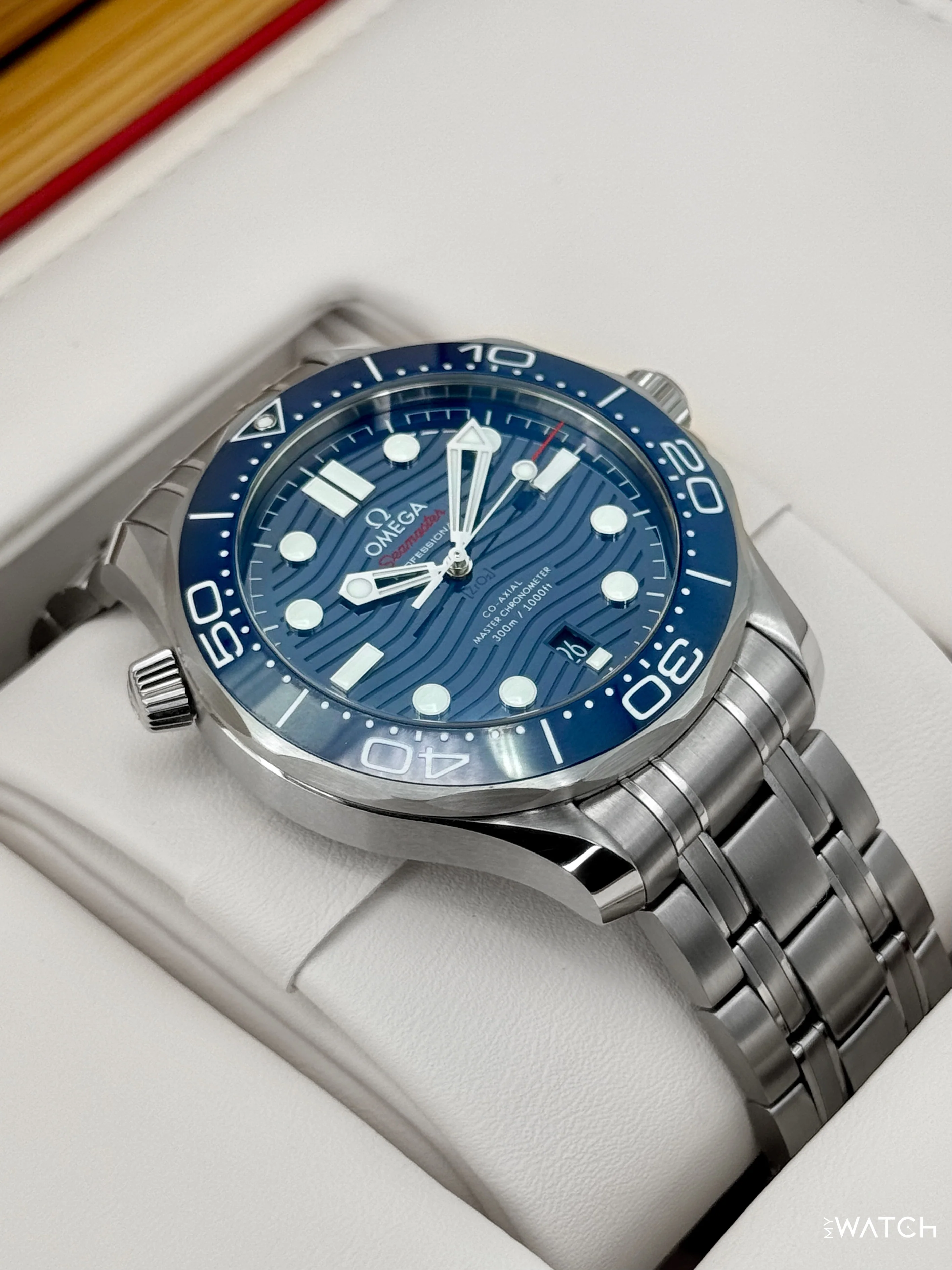 2024 Omega Seamaster Diver 300M 42mm 210.30.42.20.03.001 Blue Dial - Image 6