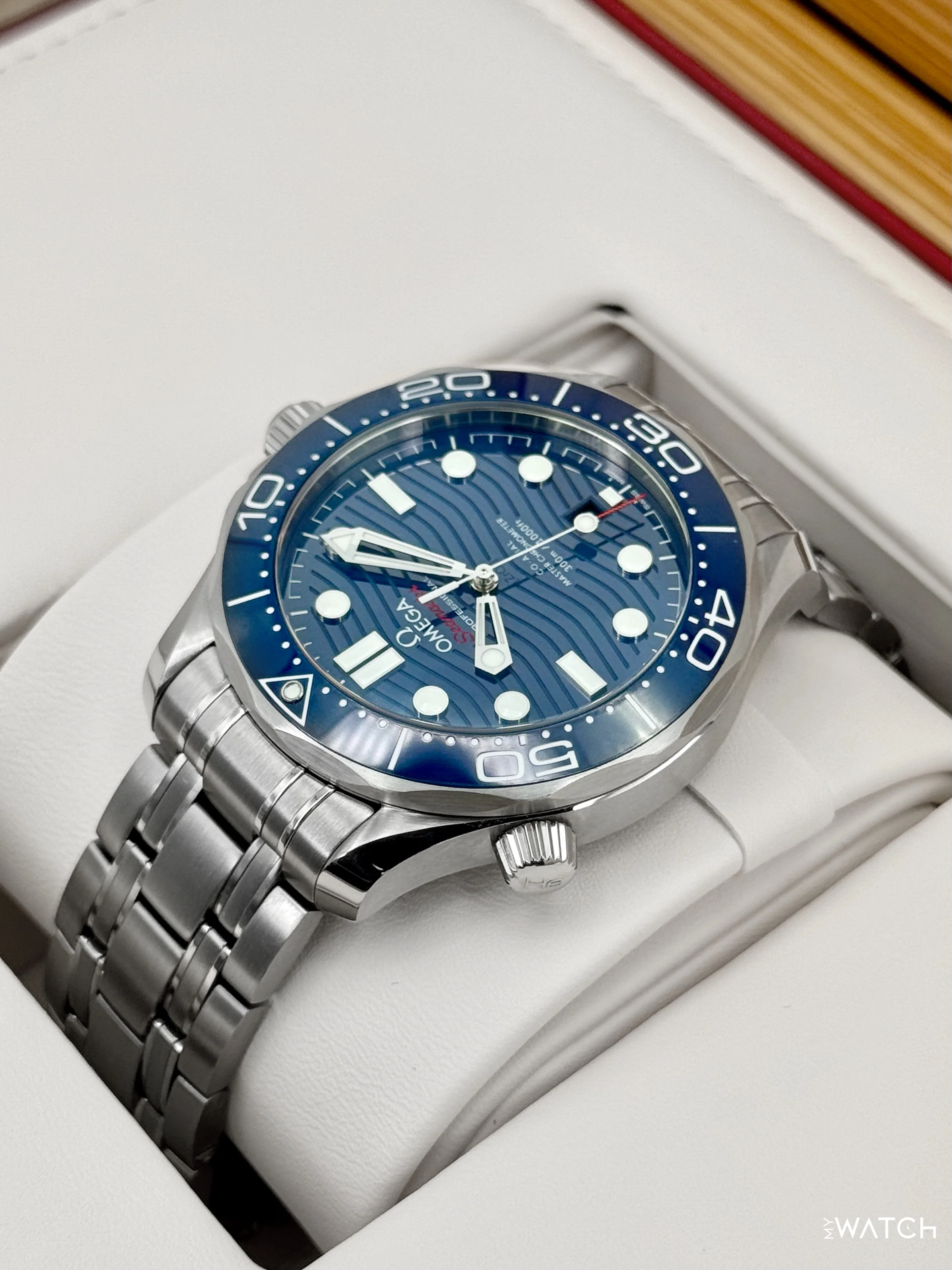 2024 Omega Seamaster Diver 300M 42mm 210.30.42.20.03.001 Blue Dial - Image 7