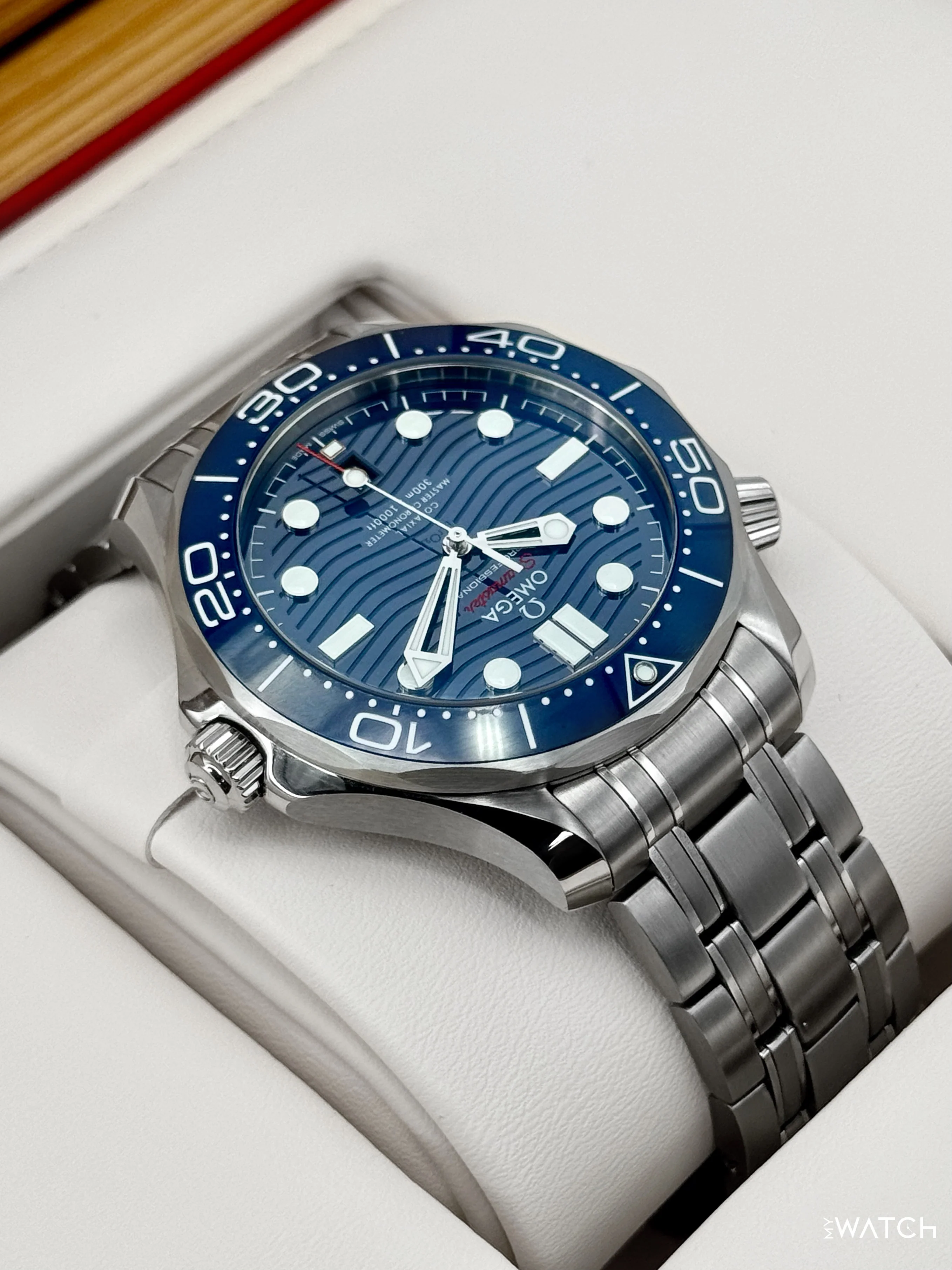 2024 Omega Seamaster Diver 300M 42mm 210.30.42.20.03.001 Blue Dial - Image 8