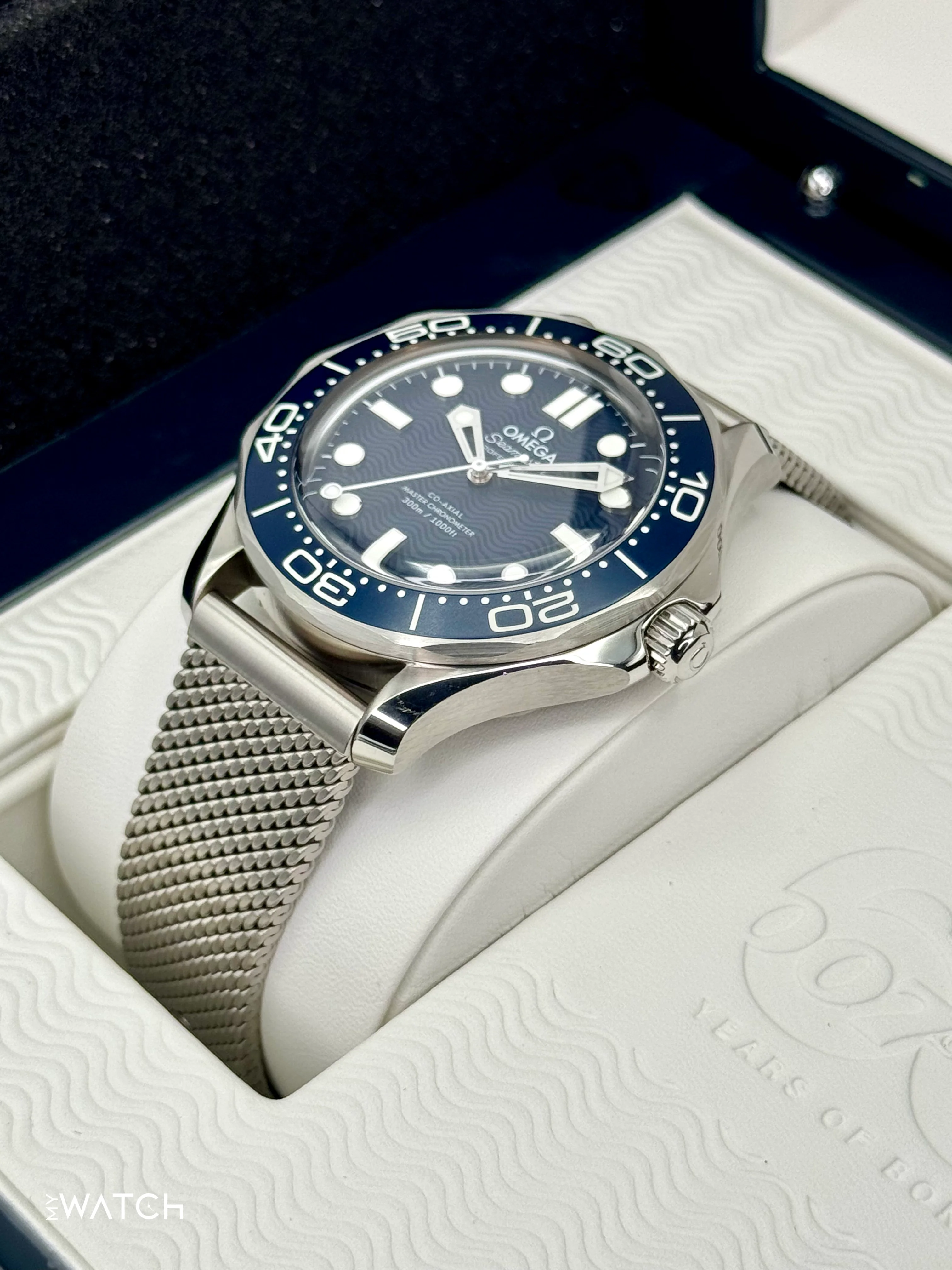 2024 Omega Seamaster Diver 300M 42mm 210.30.42.20.03.002 Blue Dial - Image 5
