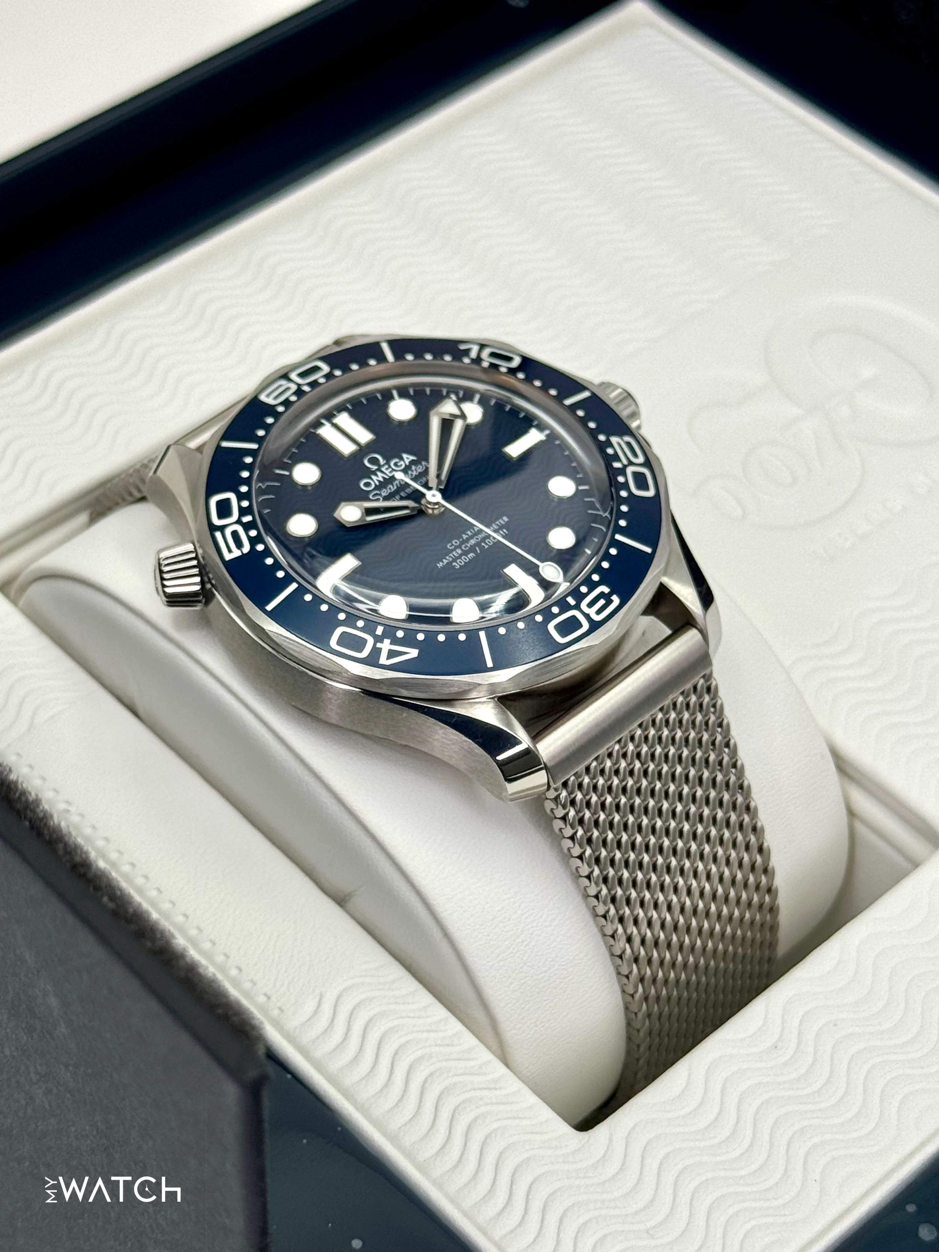 2024 Omega Seamaster Diver 300M 42mm 210.30.42.20.03.002 Blue Dial - Image 6