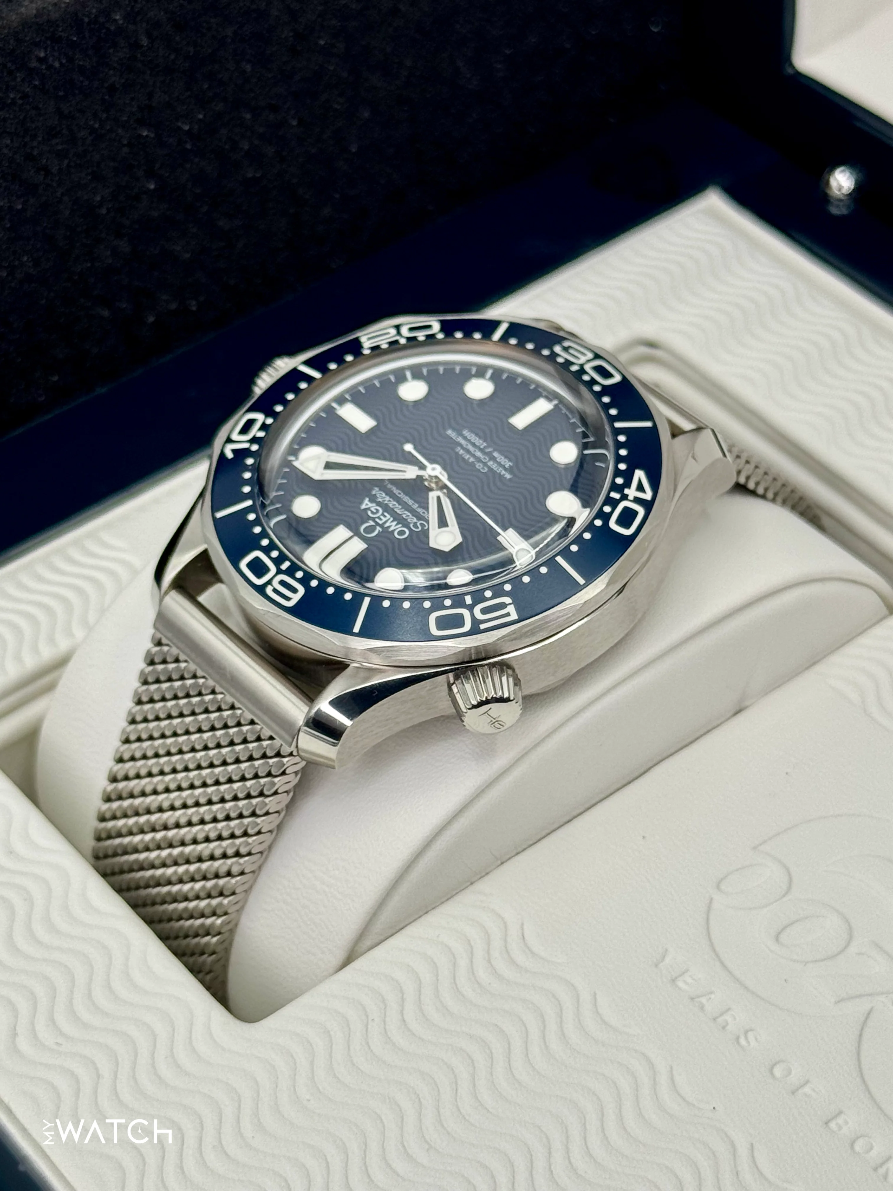 2024 Omega Seamaster Diver 300M 42mm 210.30.42.20.03.002 Blue Dial - Image 7