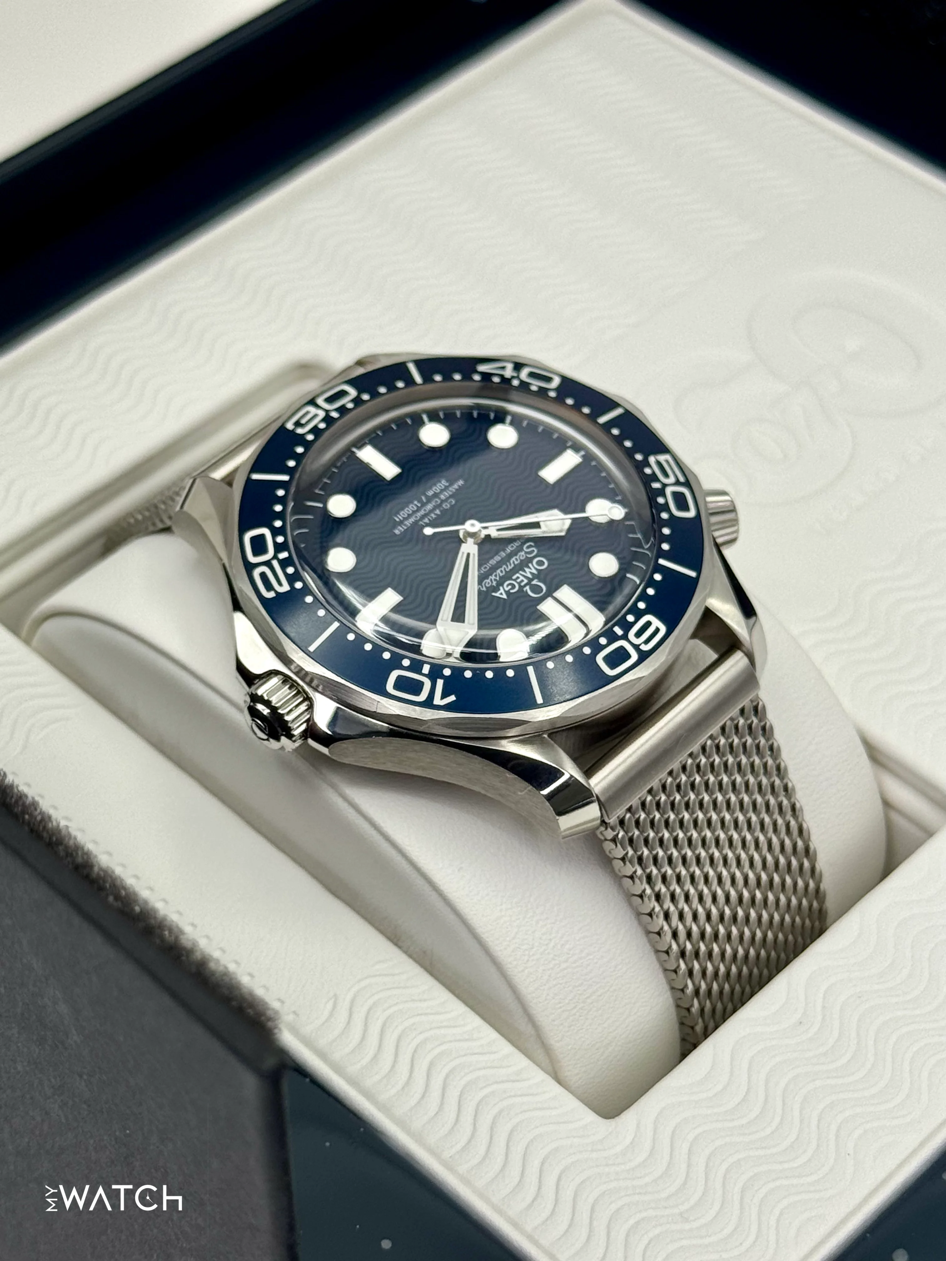 2024 Omega Seamaster Diver 300M 42mm 210.30.42.20.03.002 Blue Dial - Image 8