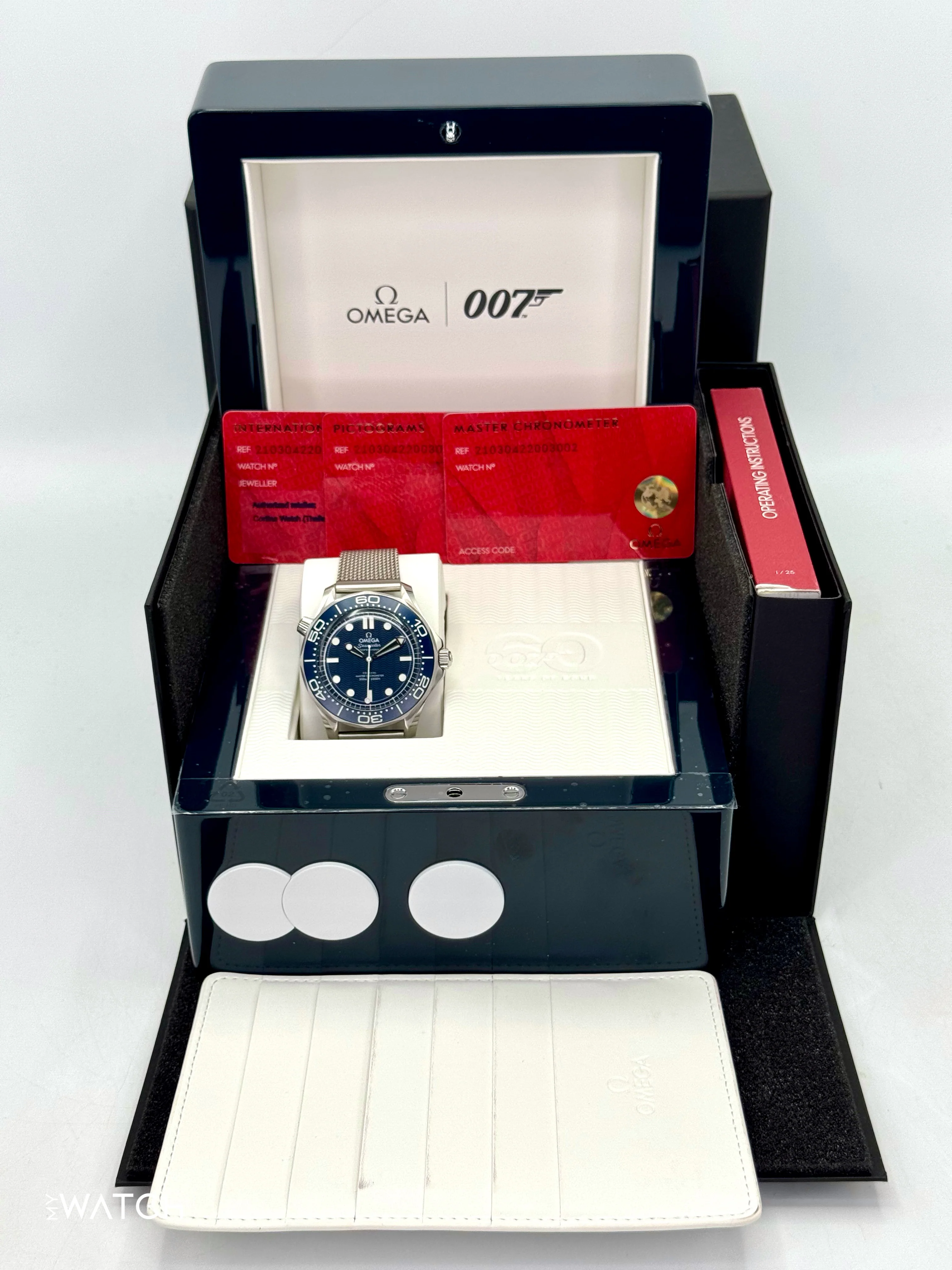 2024 Omega Seamaster Diver 300M 42mm 210.30.42.20.03.002 Blue Dial - Image 9