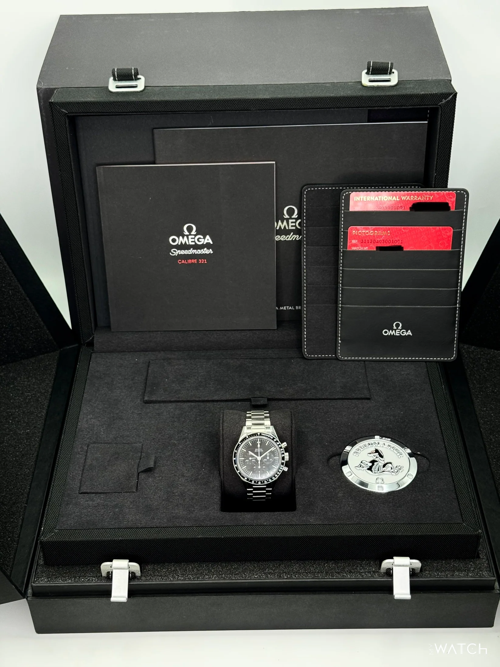2024 Omega Speedmaster "Ed White" 39.7mm 311.30.40.30.01.001 Black Dial - Image 11
