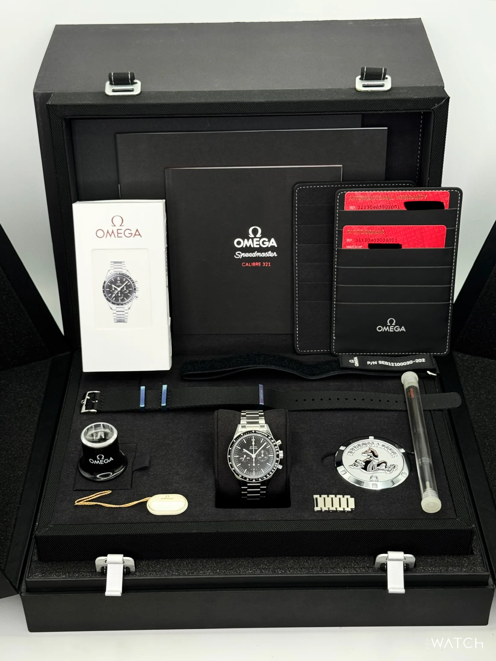 2024 Omega Speedmaster "Ed White" 39.7mm 311.30.40.30.01.001 Black Dial - Image 12