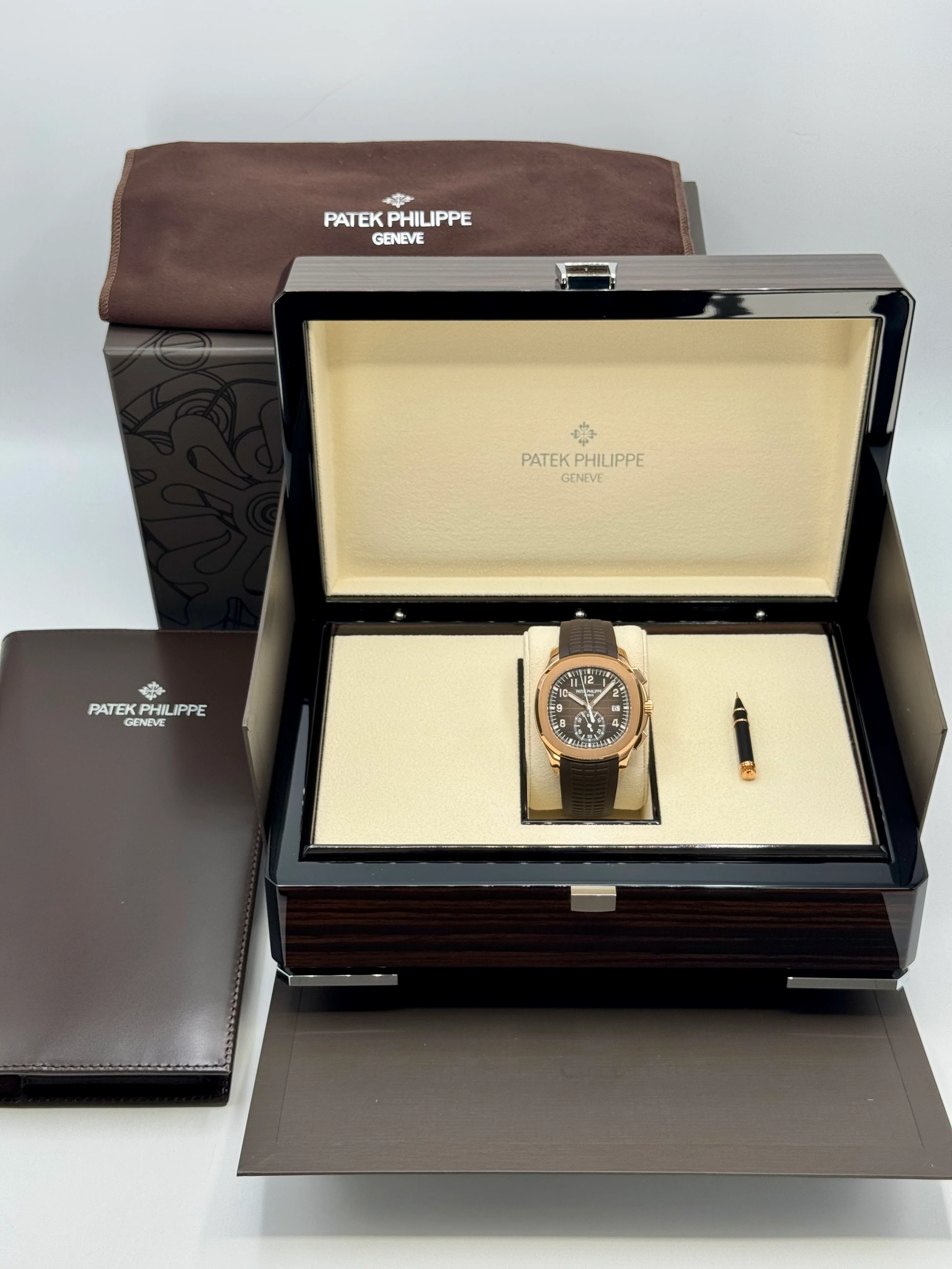 2024 Patek Philippe 5968R Aquanaut Chronograph Rose Gold - Image 14