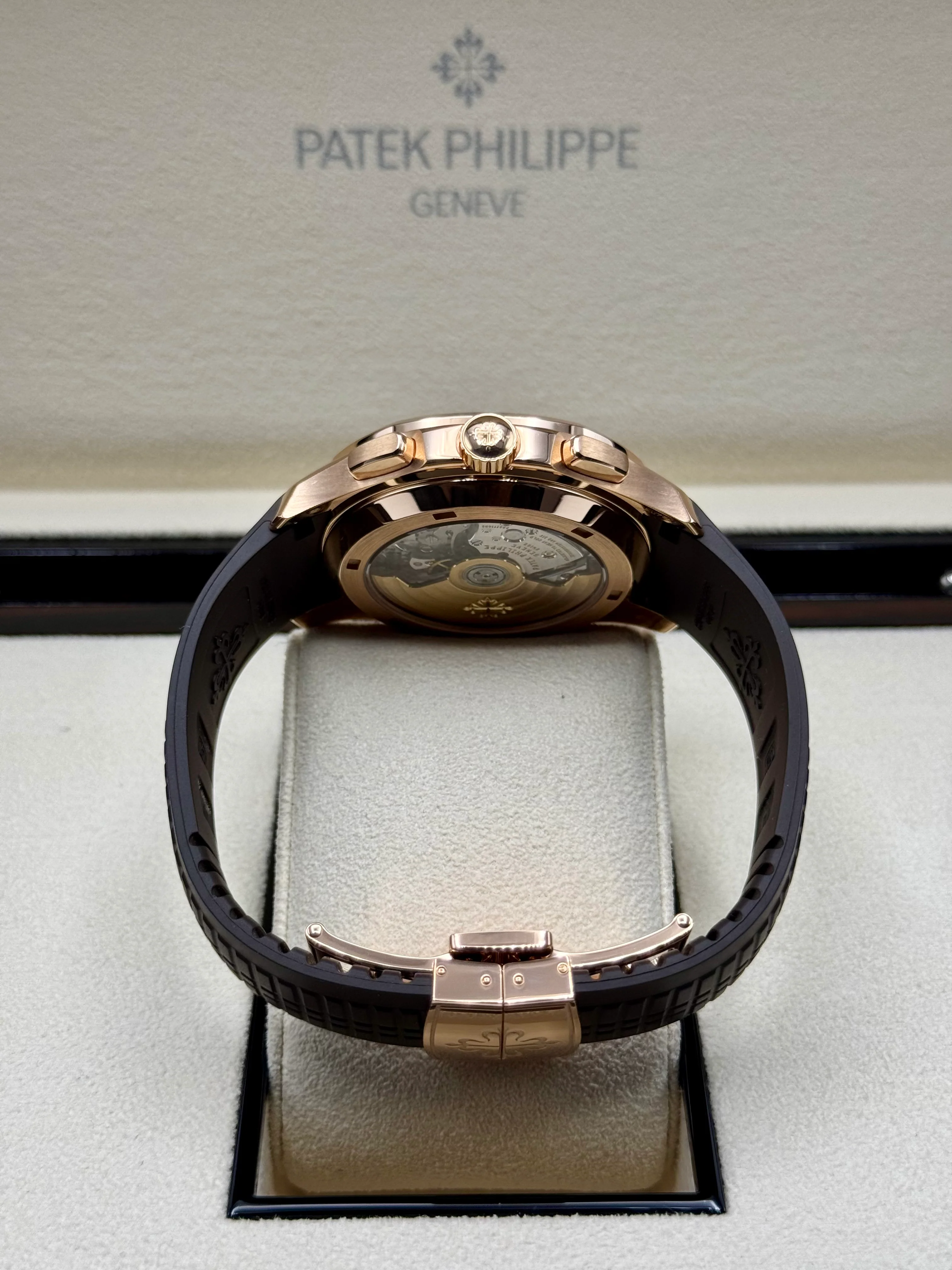 2024 Patek Philippe 5968R Aquanaut Chronograph Rose Gold - Image 9