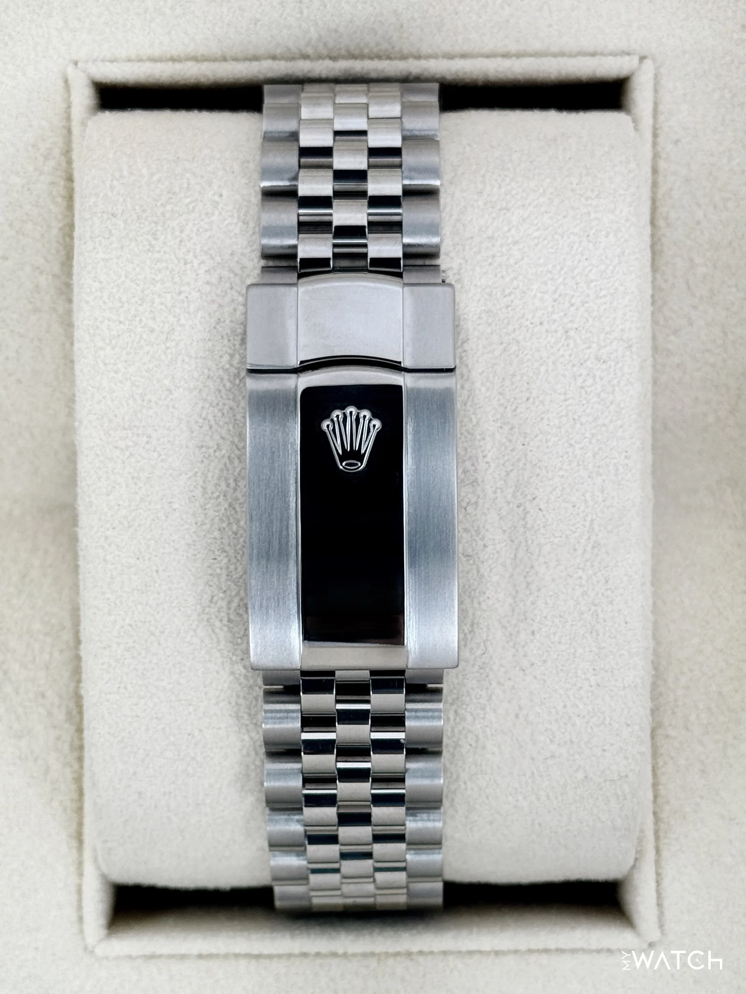 2024 Rolex Datejust 36mm 126200 Stainless Steel Jubilee Blue Dial - Image 2