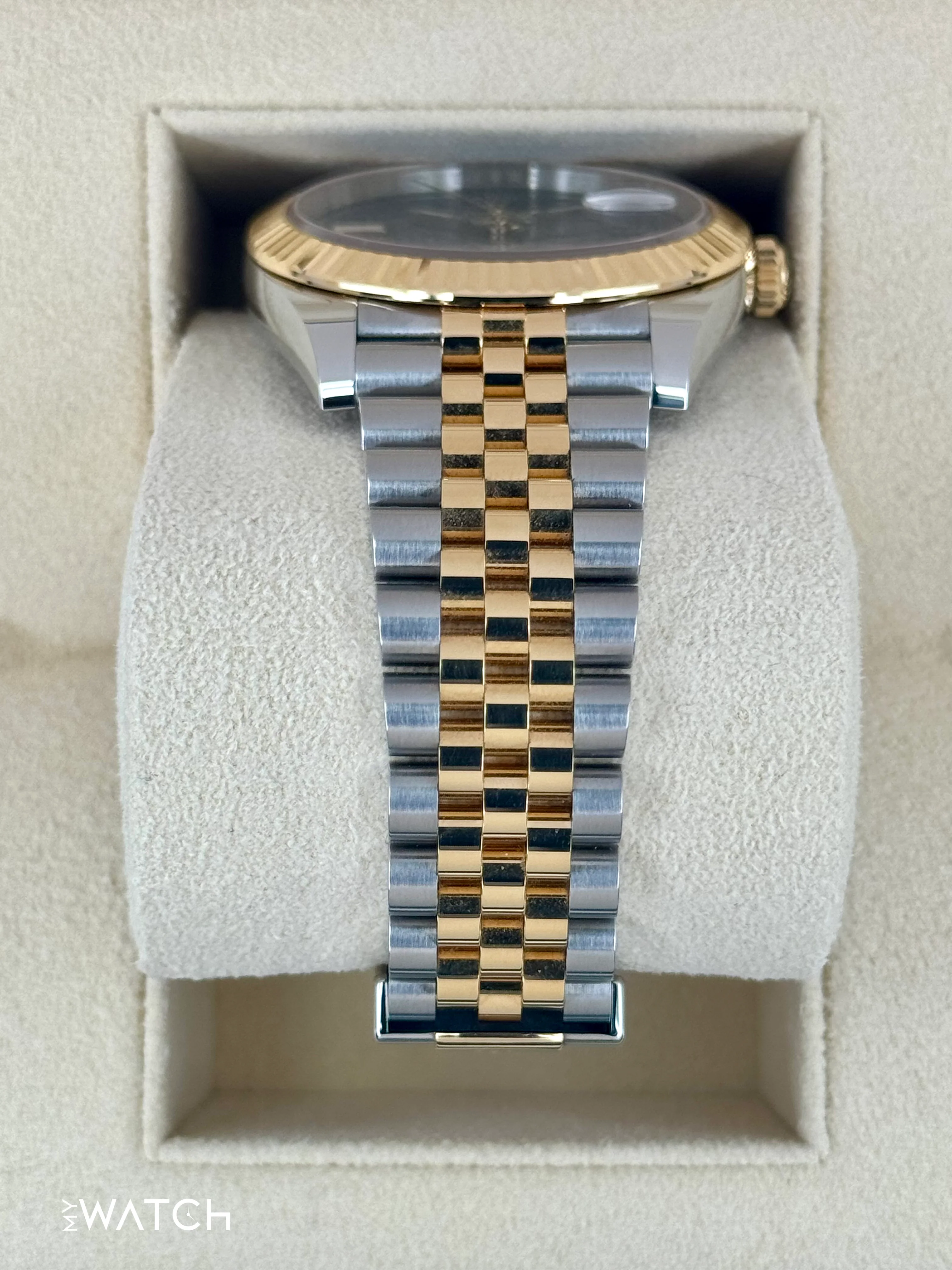 2024 Rolex Datejust 41mm 126333 Two-Tone Jubilee Wimbledon Dial - Image 3