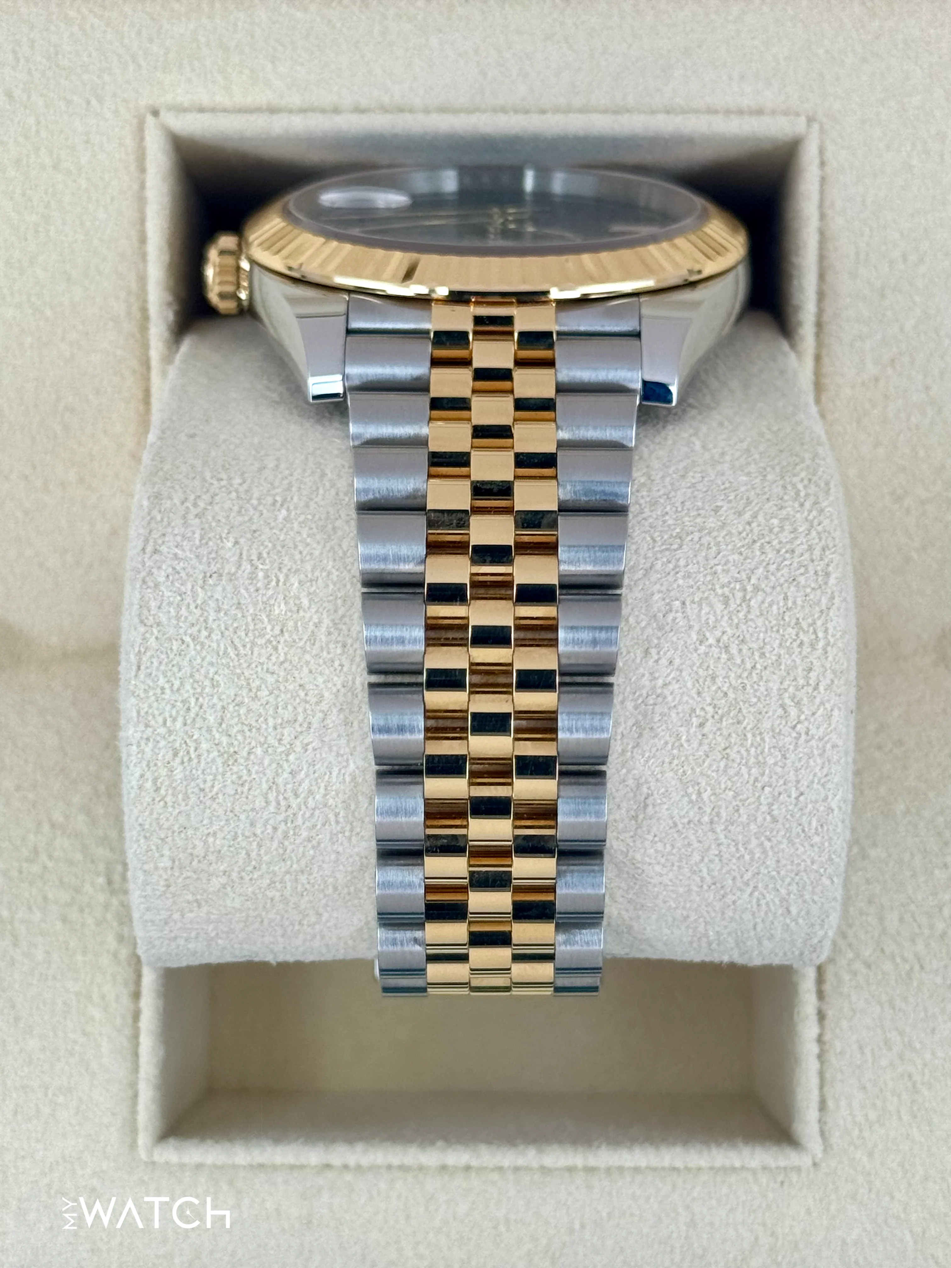 2024 Rolex Datejust 41mm 126333 Two-Tone Jubilee Wimbledon Dial - Image 4