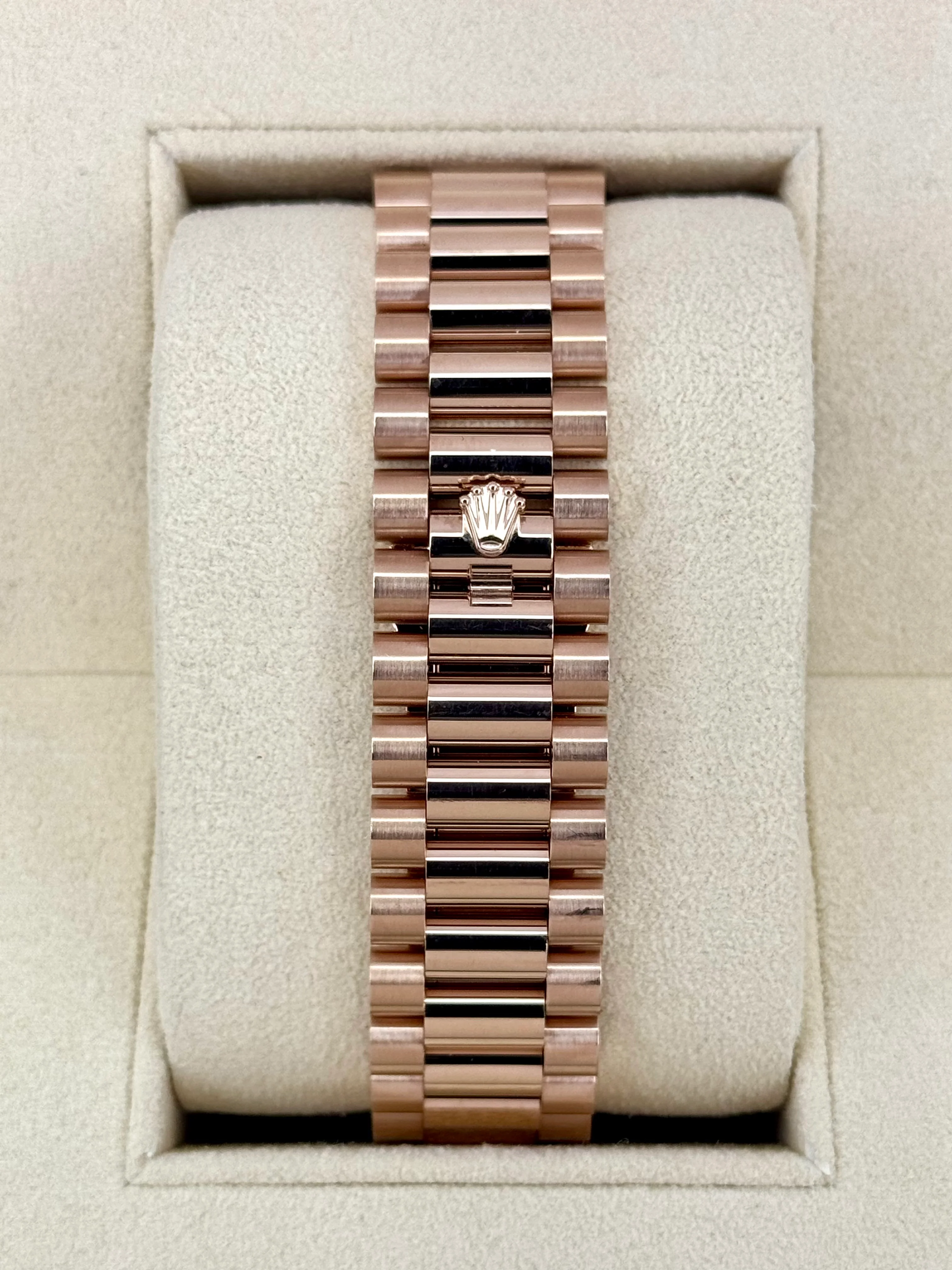 2024 Rolex Day-Date 40mm 228235 Rose Gold Chocolate Dial - Image 2