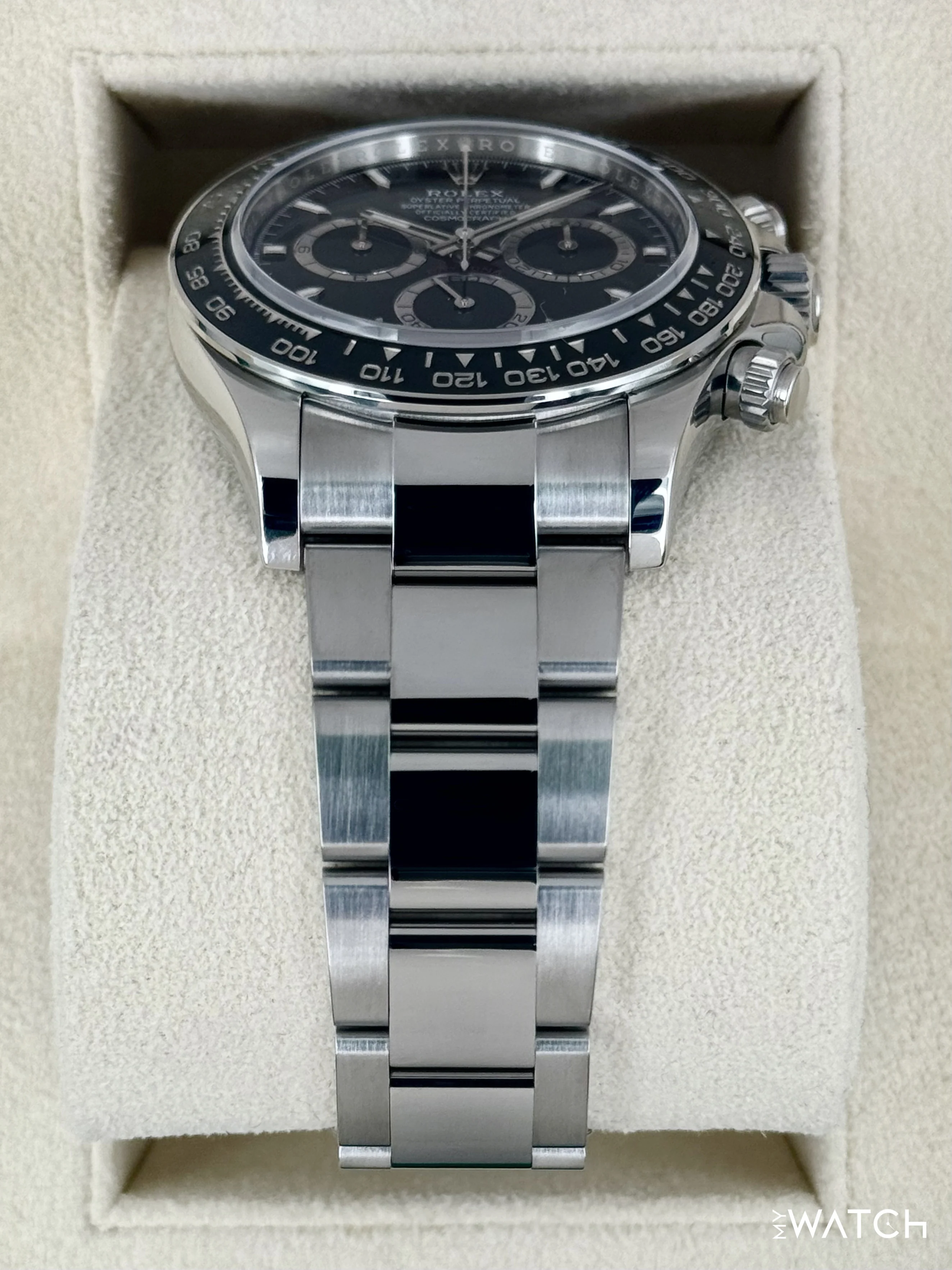 2024 Rolex Daytona 40mm 126500LN Stainless Steel Black Dial - Image 3