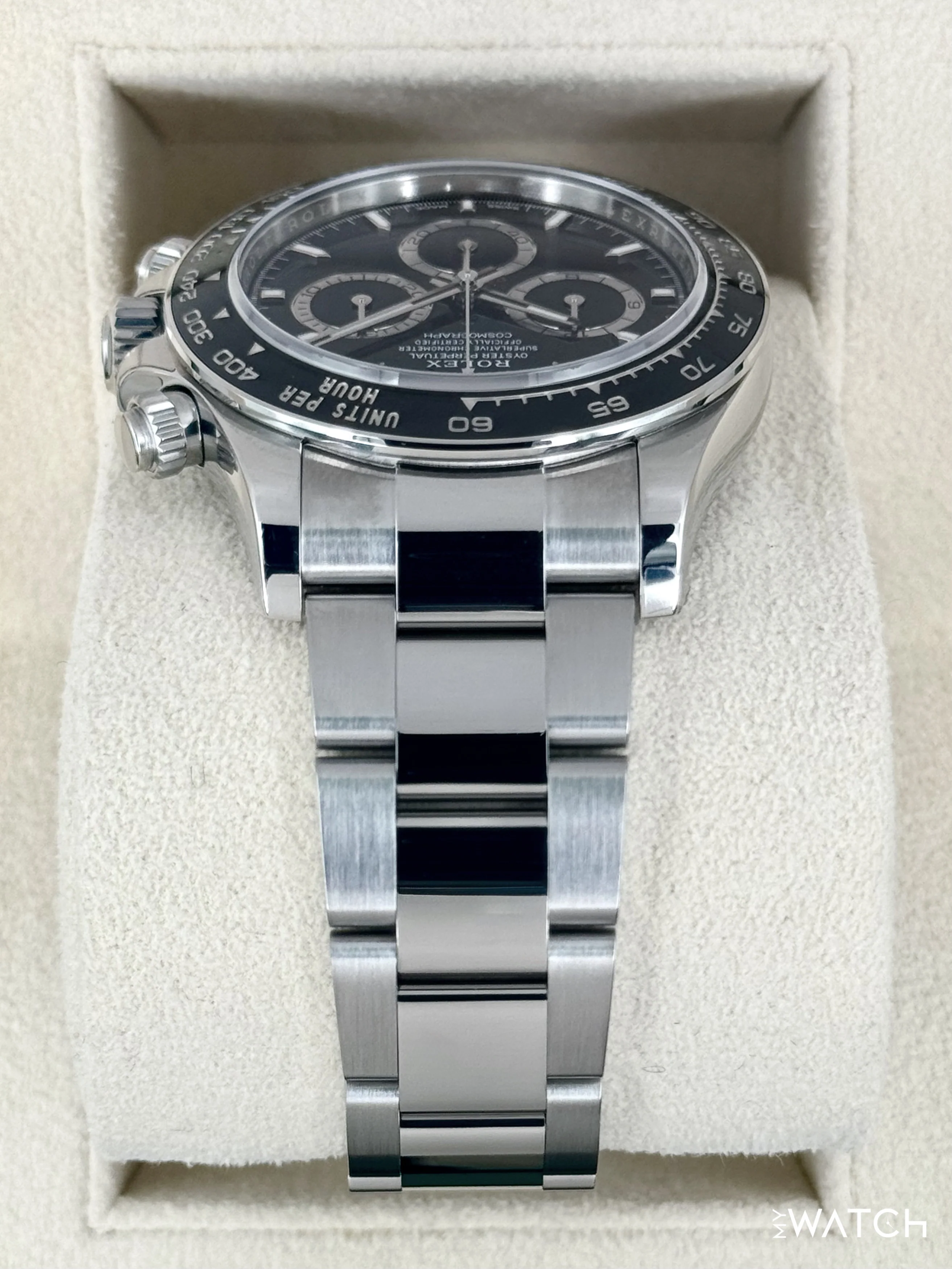 2024 Rolex Daytona 40mm 126500LN Stainless Steel Black Dial - Image 4