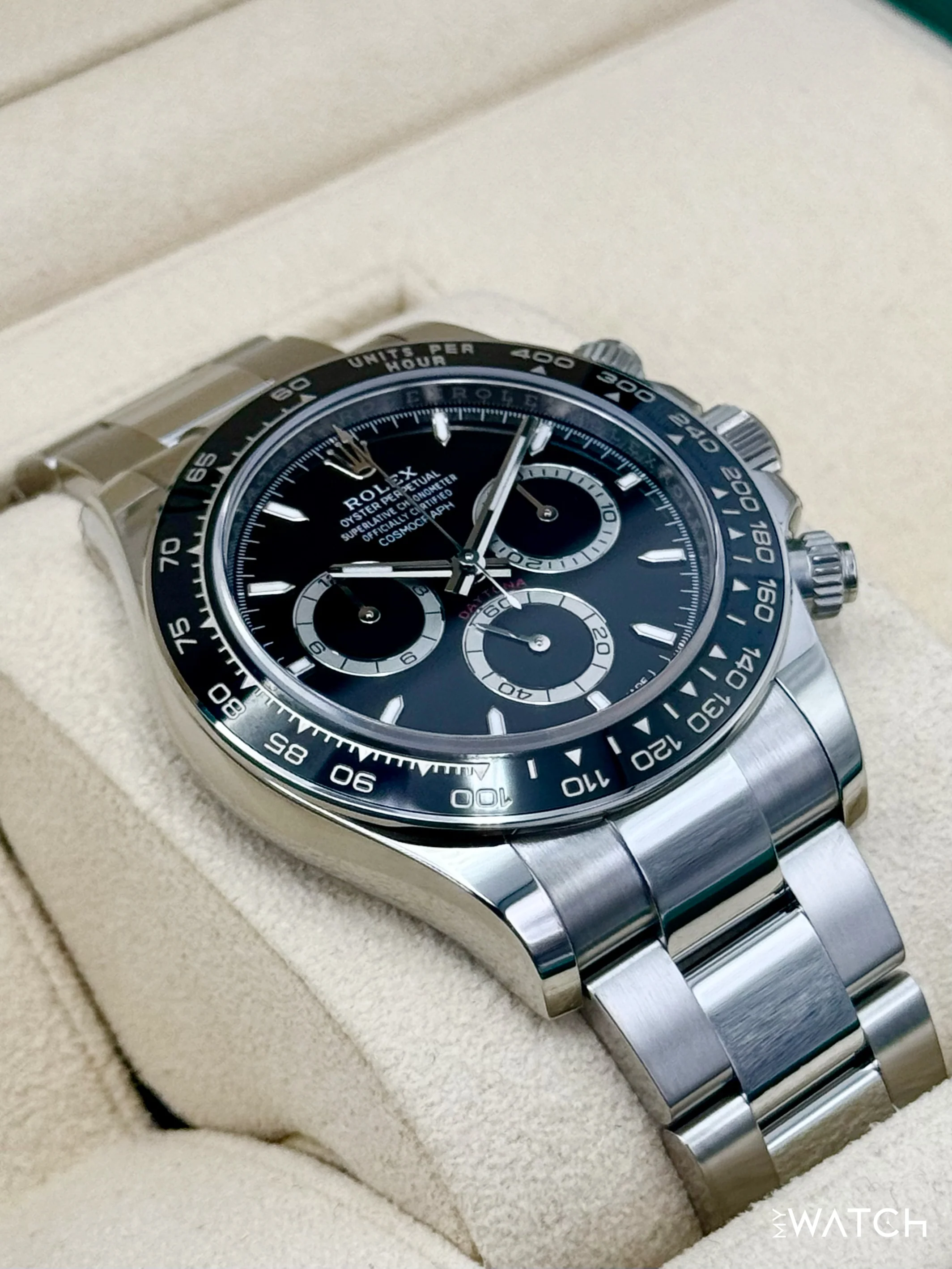 2024 Rolex Daytona 40mm 126500LN Stainless Steel Black Dial - Image 6