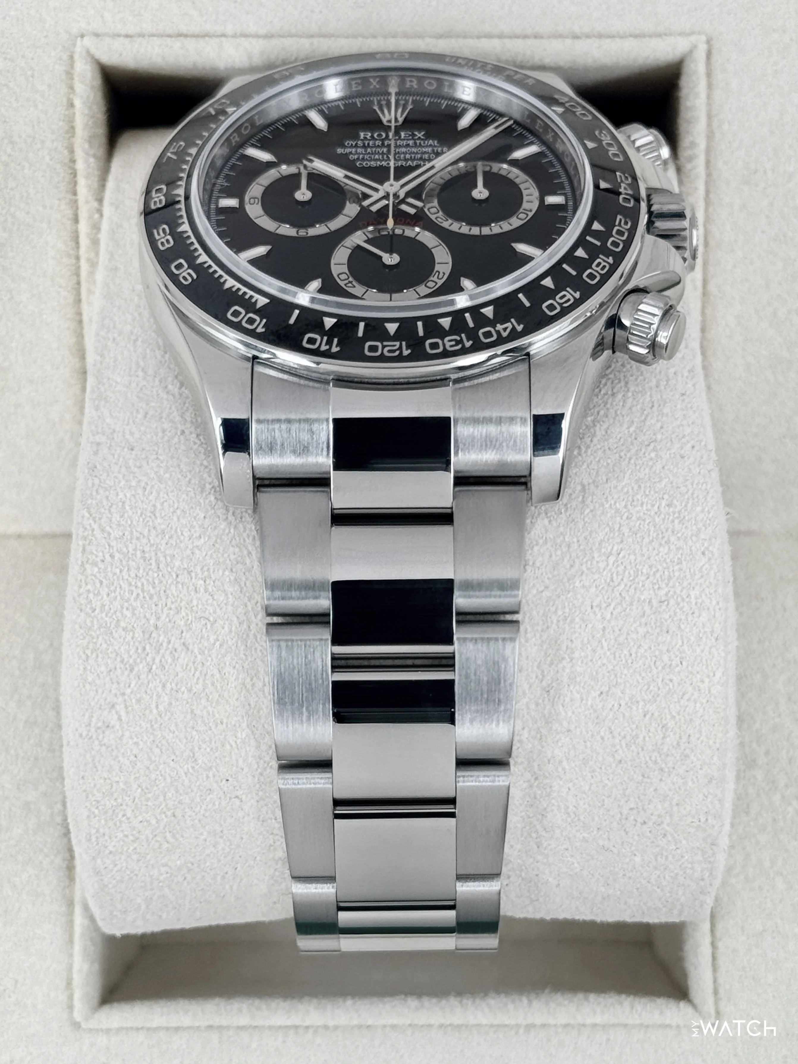 2024 Rolex Daytona 40mm 126500LN Stainless Steel Black Dial - Image 3