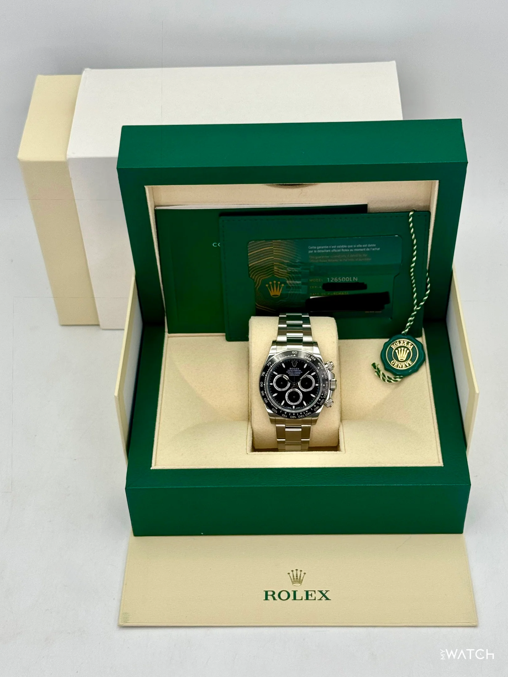 2024 Rolex Daytona 40mm 126500LN Stainless Steel Black Dial - Image 9