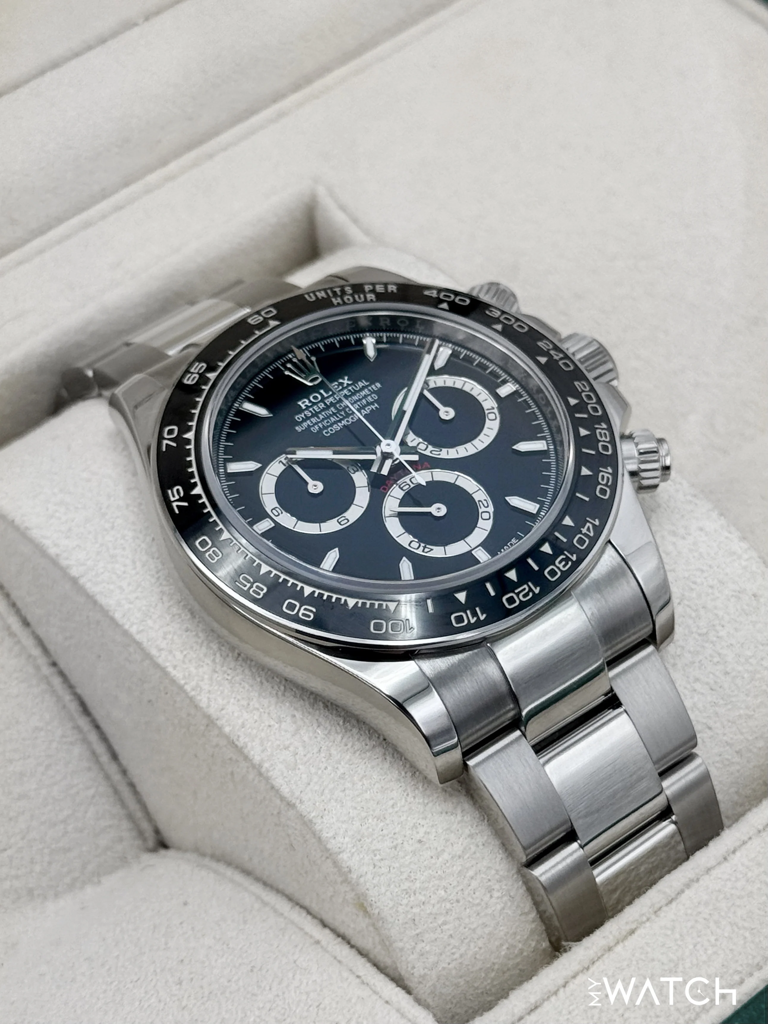 2024 Rolex Daytona 40mm 126500LN Stainless Steel Black Dial - Image 6