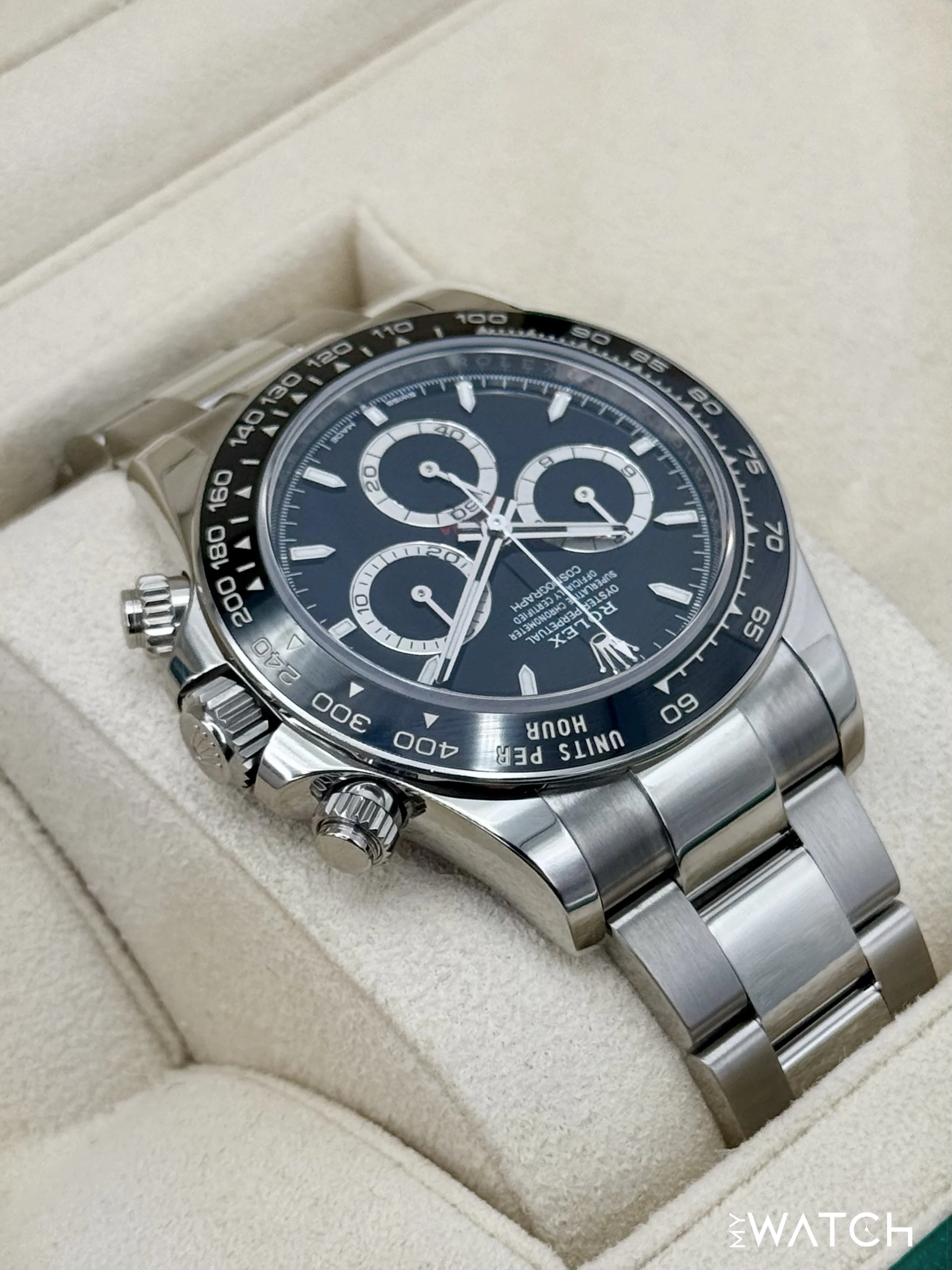 2024 Rolex Daytona 40mm 126500LN Stainless Steel Black Dial - Image 8