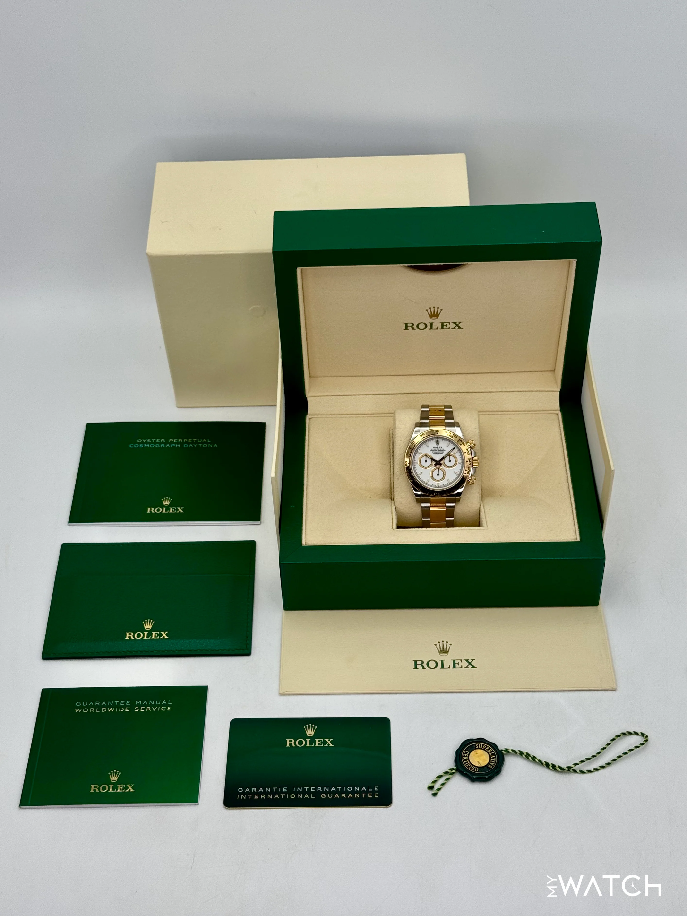 2024 Rolex Daytona 40mm 126503 Two-Tone White Dial - Image 10