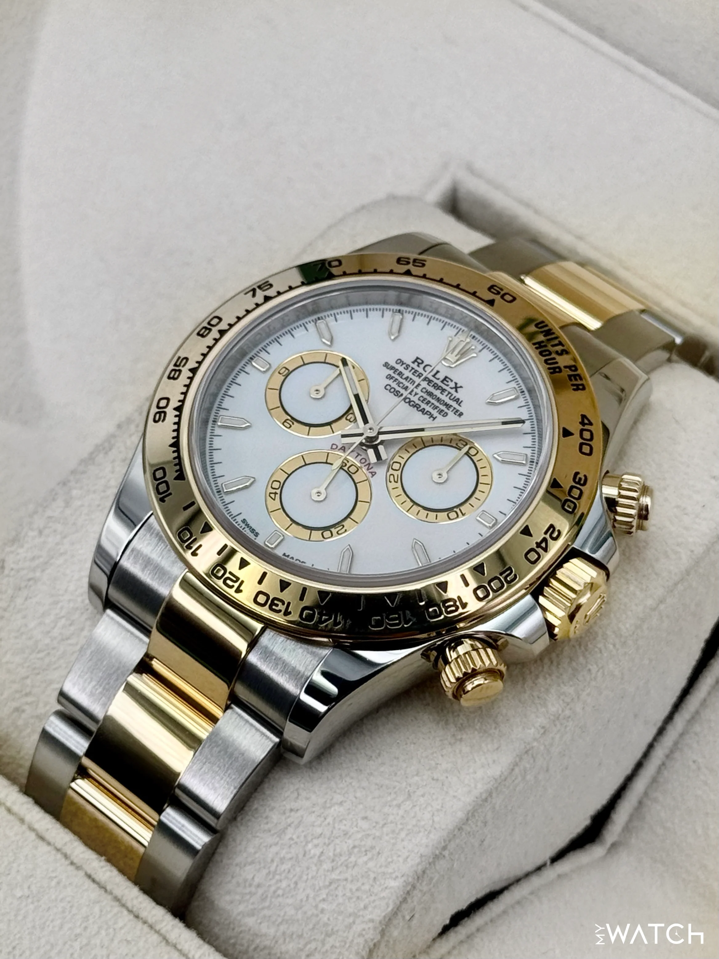 2024 Rolex Daytona 40mm 126503 Two-Tone White Dial - Image 5