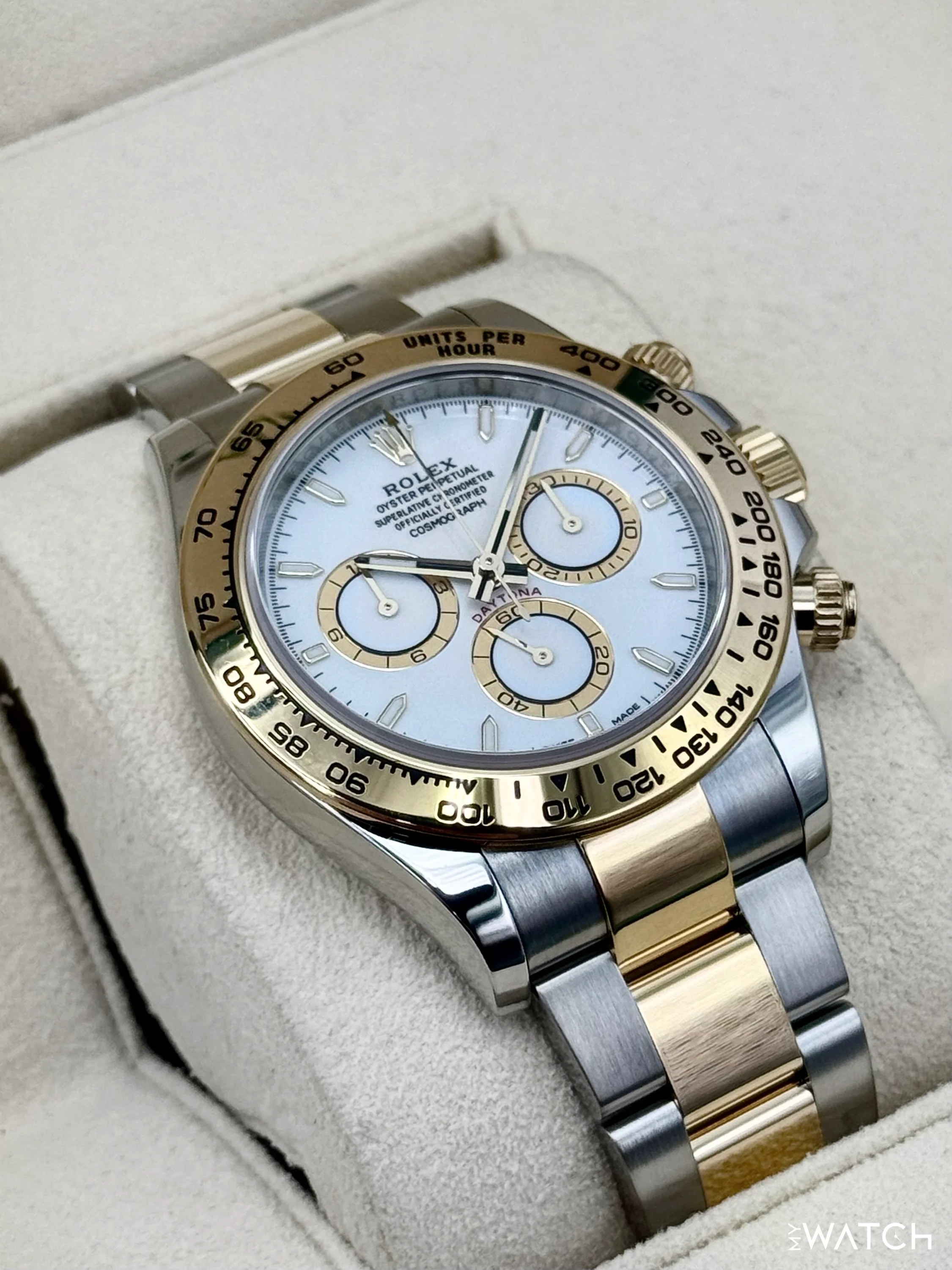 2024 Rolex Daytona 40mm 126503 Two-Tone White Dial - Image 6
