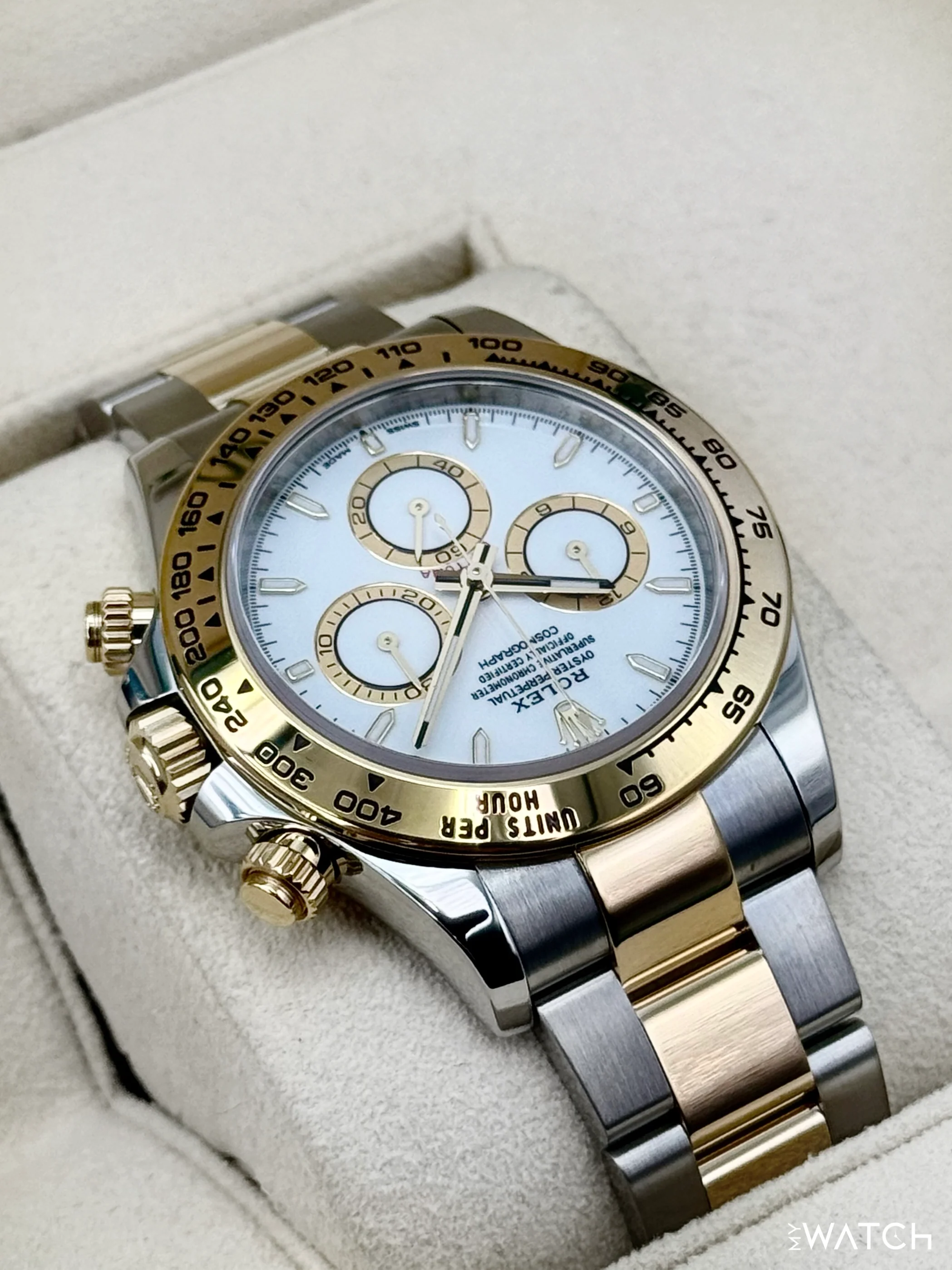 2024 Rolex Daytona 40mm 126503 Two-Tone White Dial - Image 8