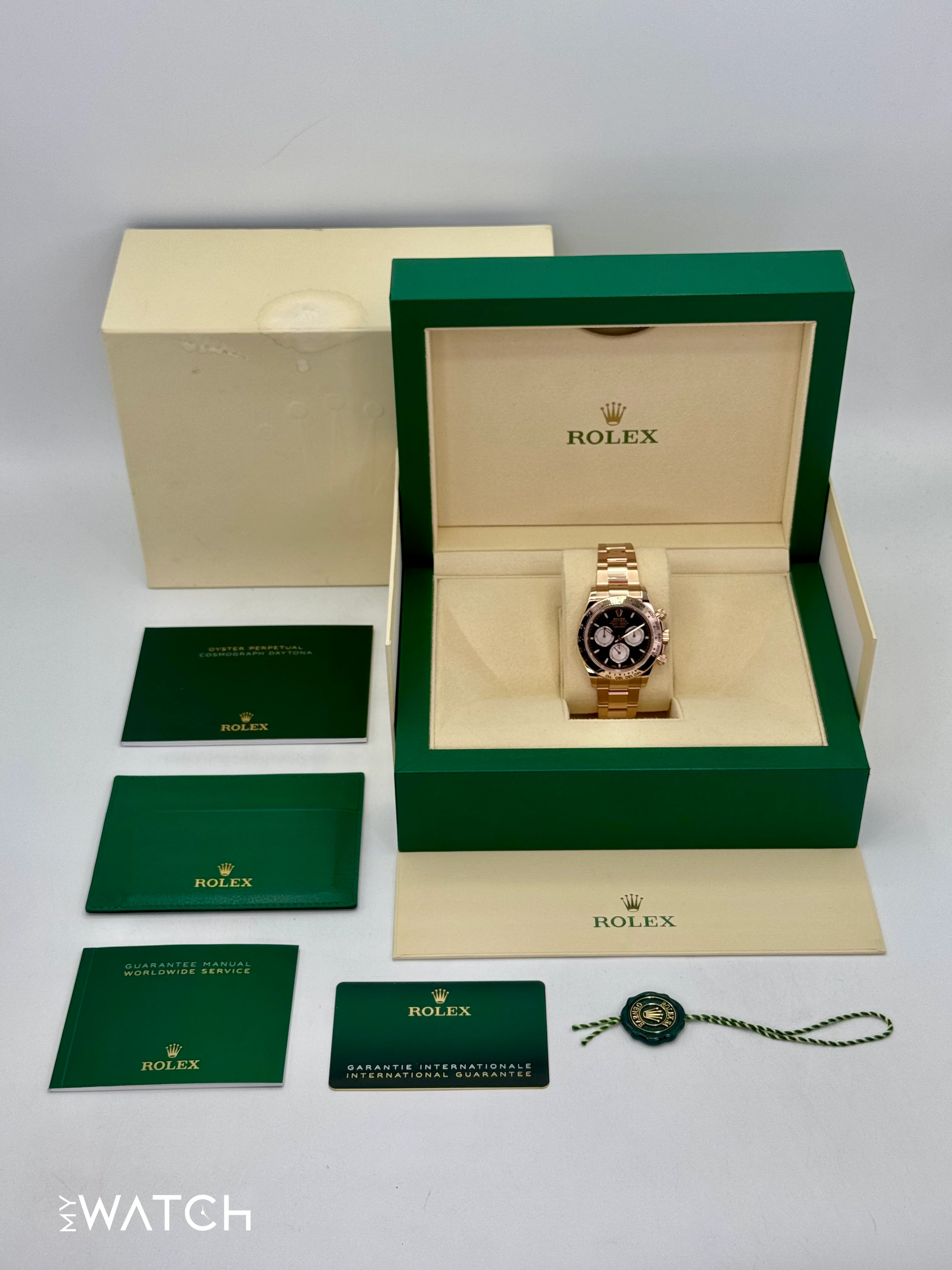 2024 Rolex Daytona 40mm 126505 Rose Gold Black Dial - Image 10