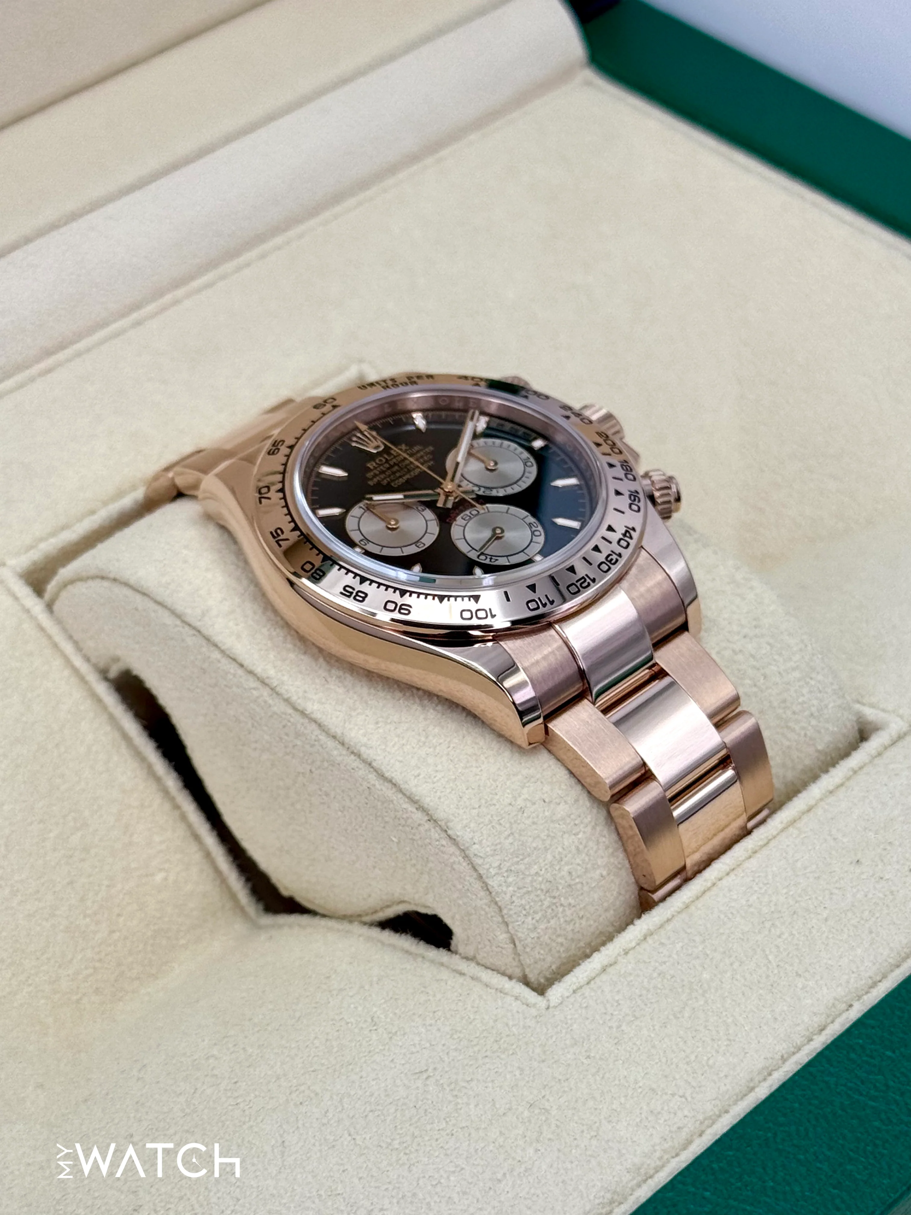2024 Rolex Daytona 40mm 126505 Rose Gold Black Dial - Image 5