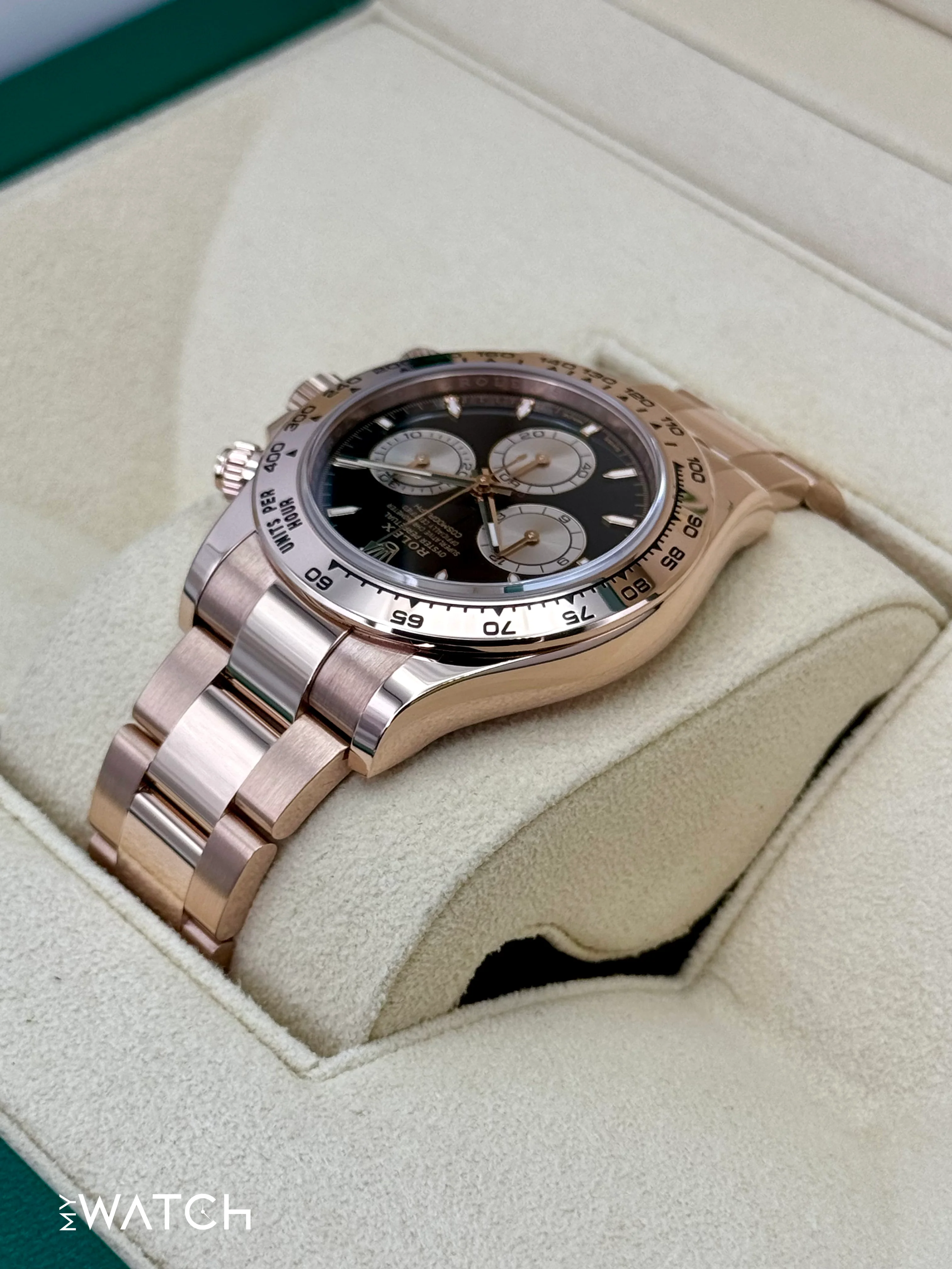 2024 Rolex Daytona 40mm 126505 Rose Gold Black Dial - Image 6