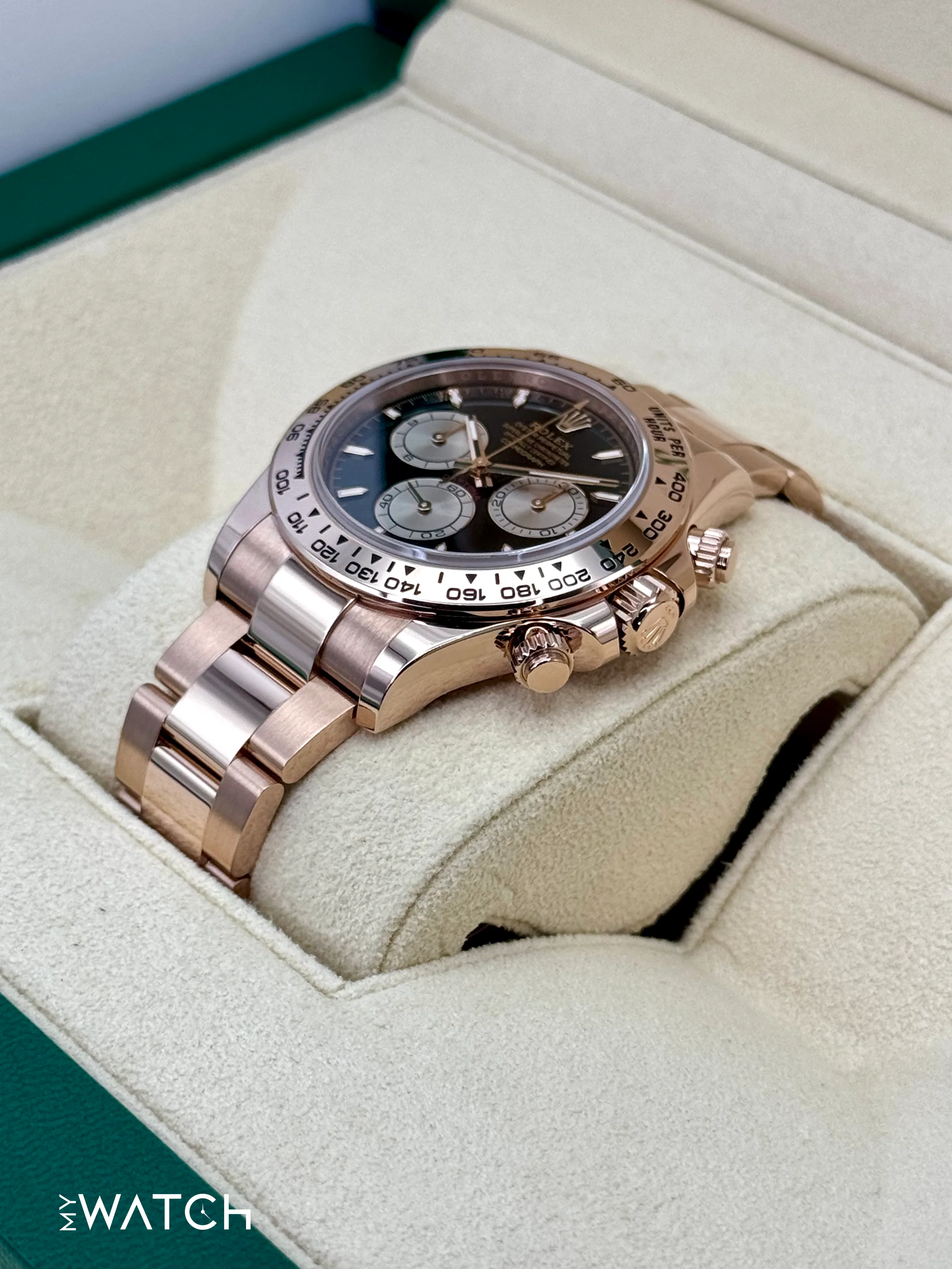 2024 Rolex Daytona 40mm 126505 Rose Gold Black Dial - Image 8